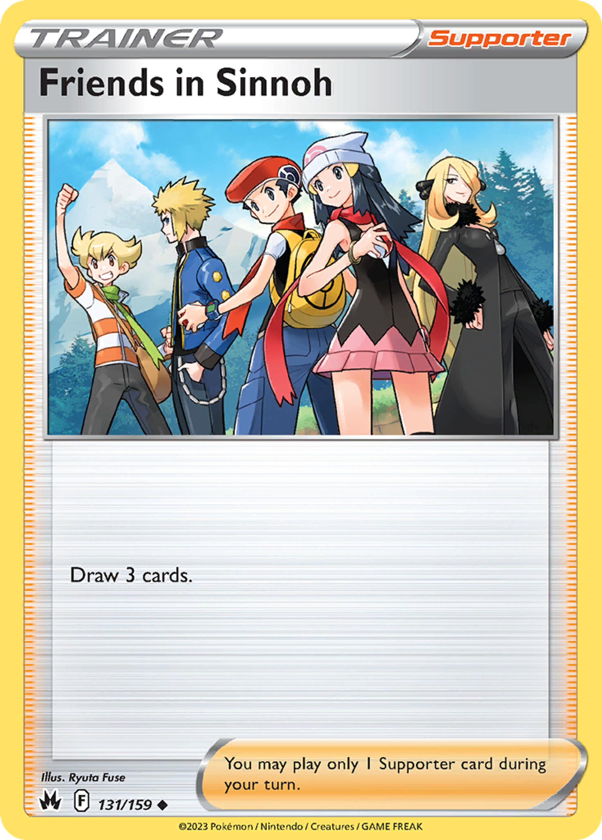 Friends in Sinnoh — Crown Zenith — Pokémon