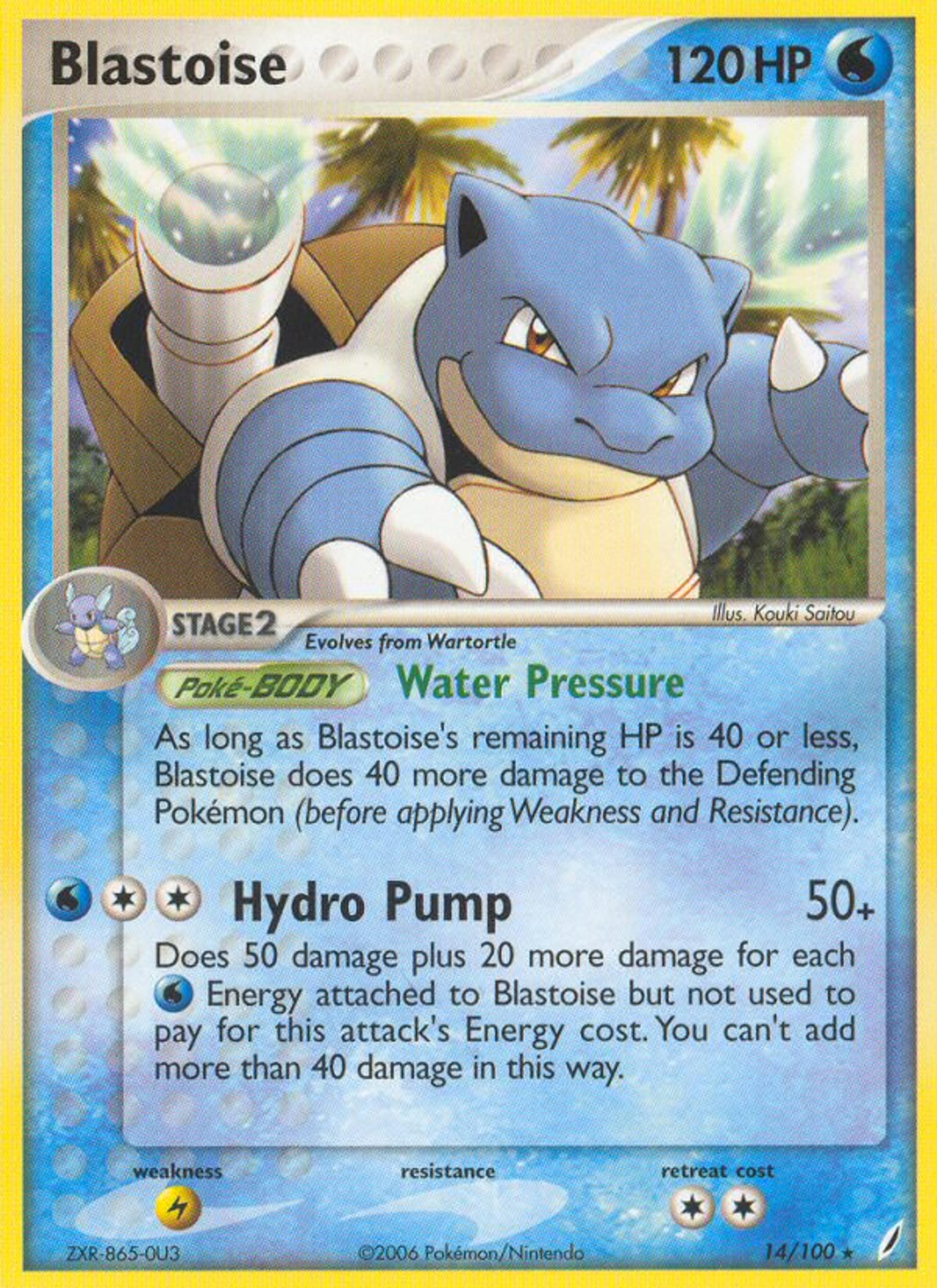 Blastoise — Crystal Guardians — Pokemon