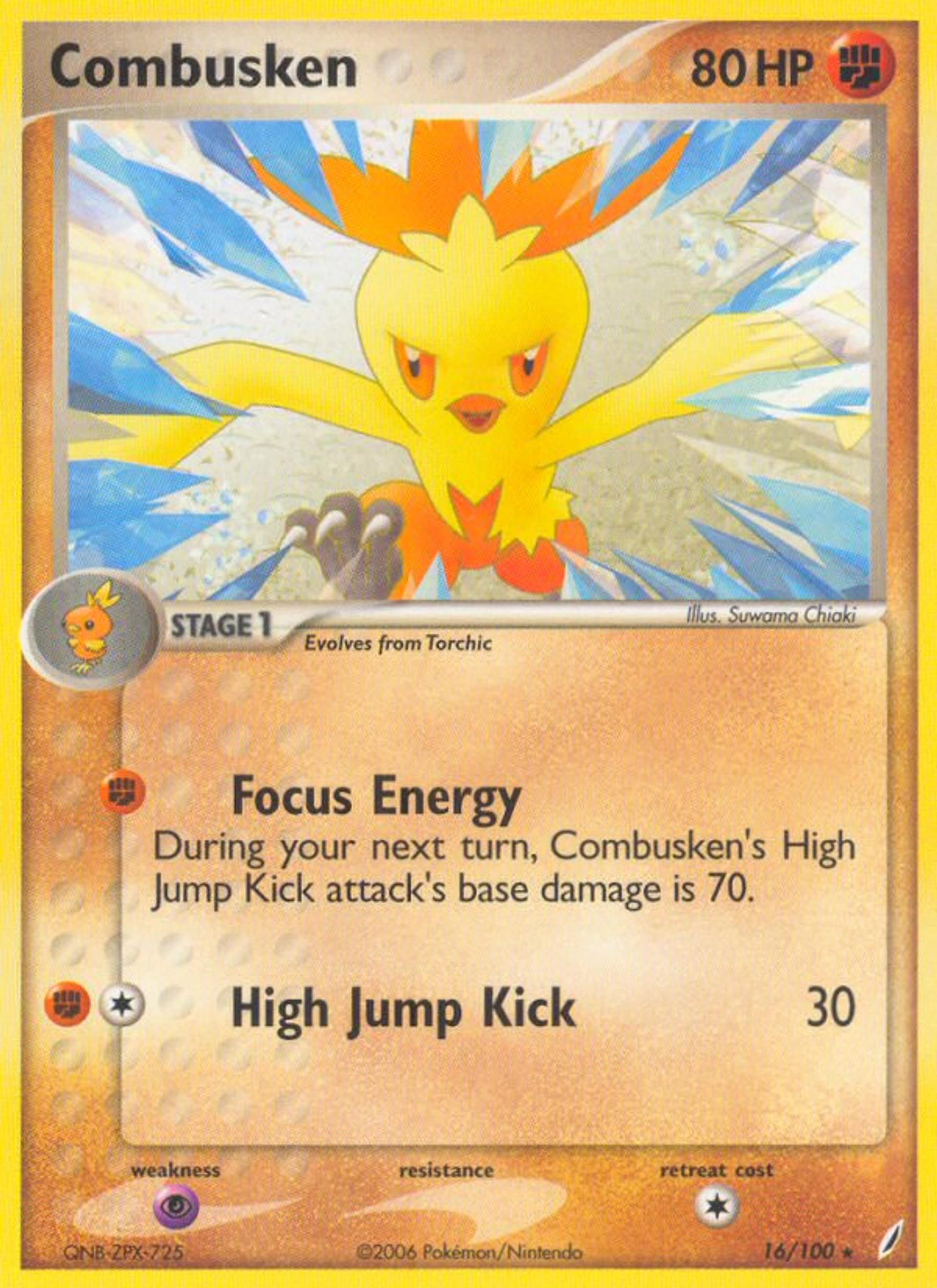Combusken — Crystal Guardians — Pokemon