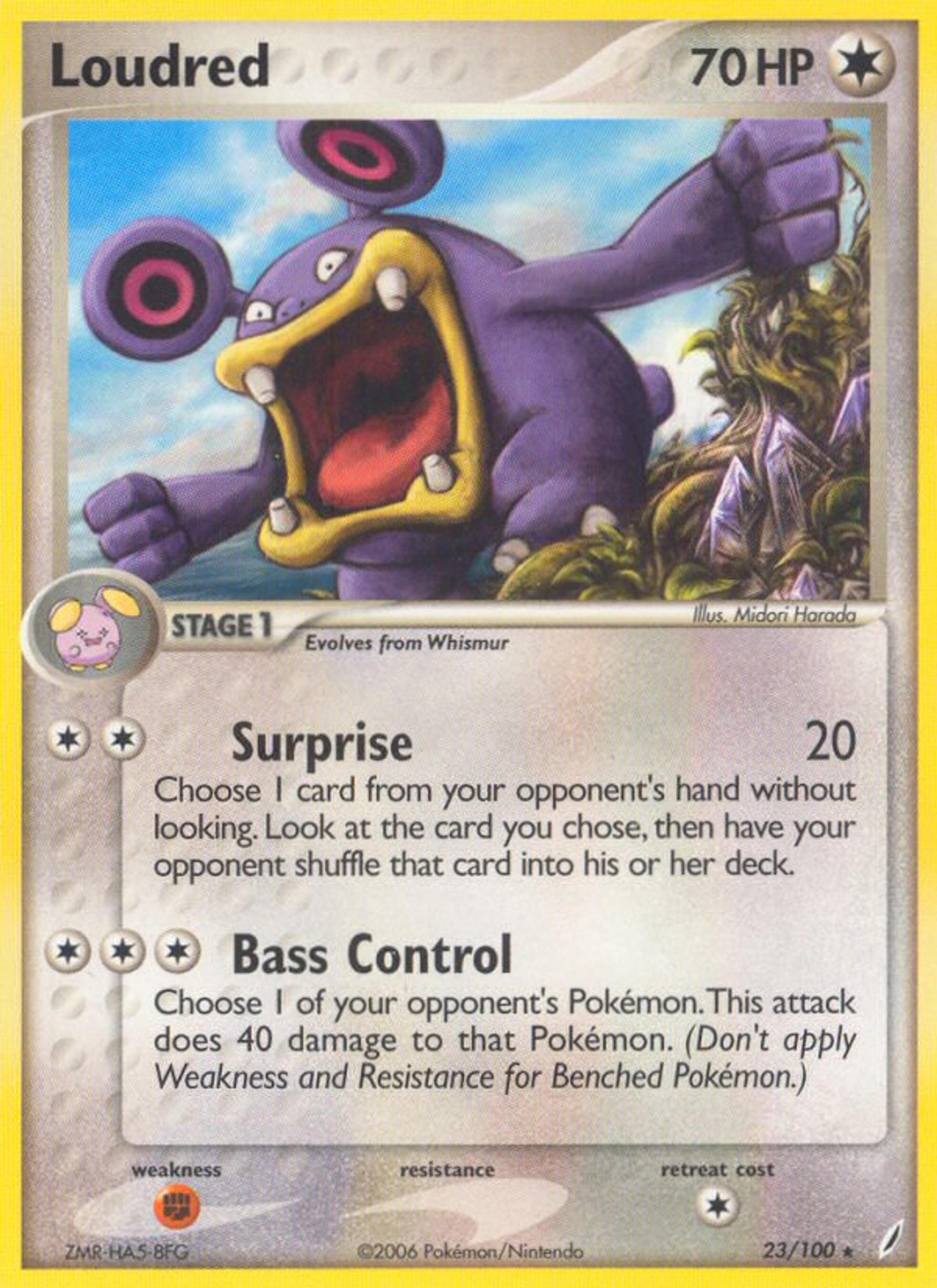 Loudred — Crystal Guardians — Pokemon