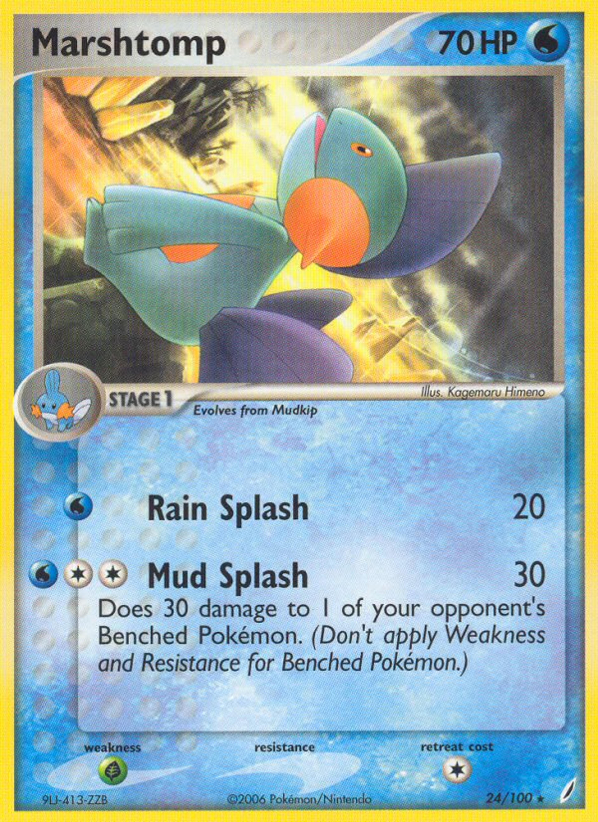 Marshtomp — Crystal Guardians — Pokemon