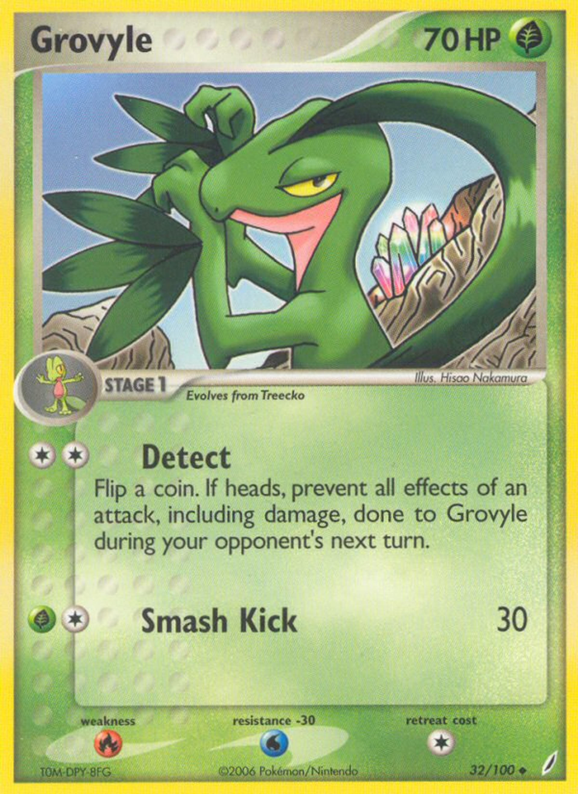 Grovyle — Crystal Guardians — Pokemon