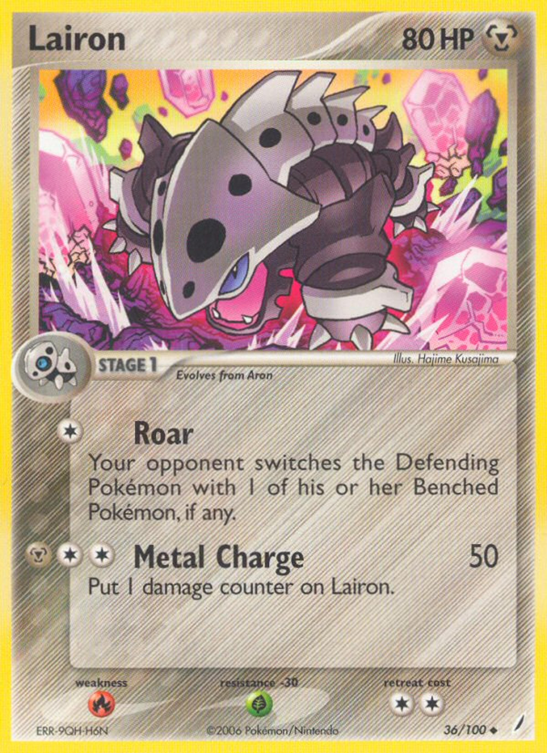 Lairon — Crystal Guardians — Pokemon