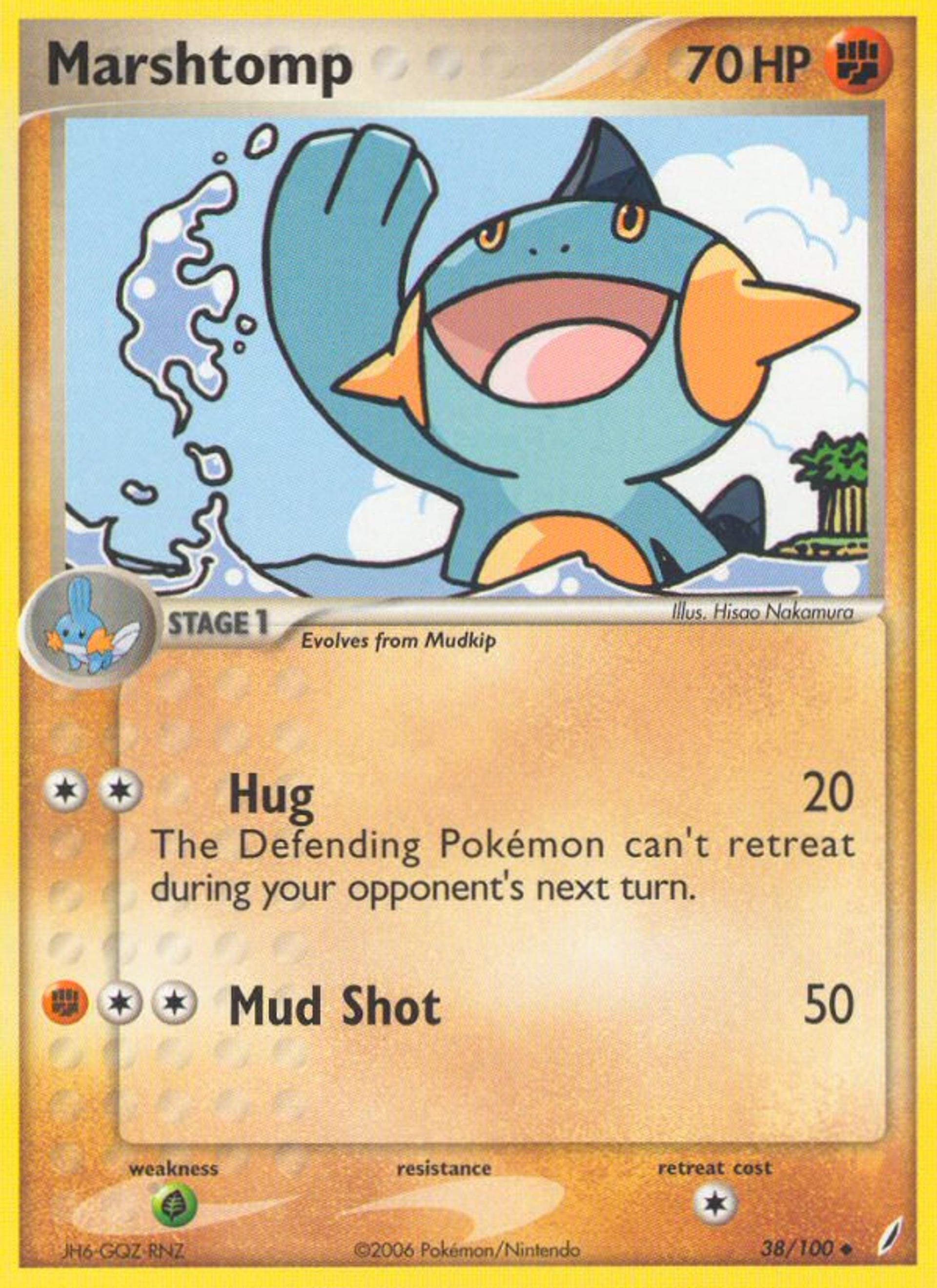Marshtomp — Crystal Guardians — Pokemon