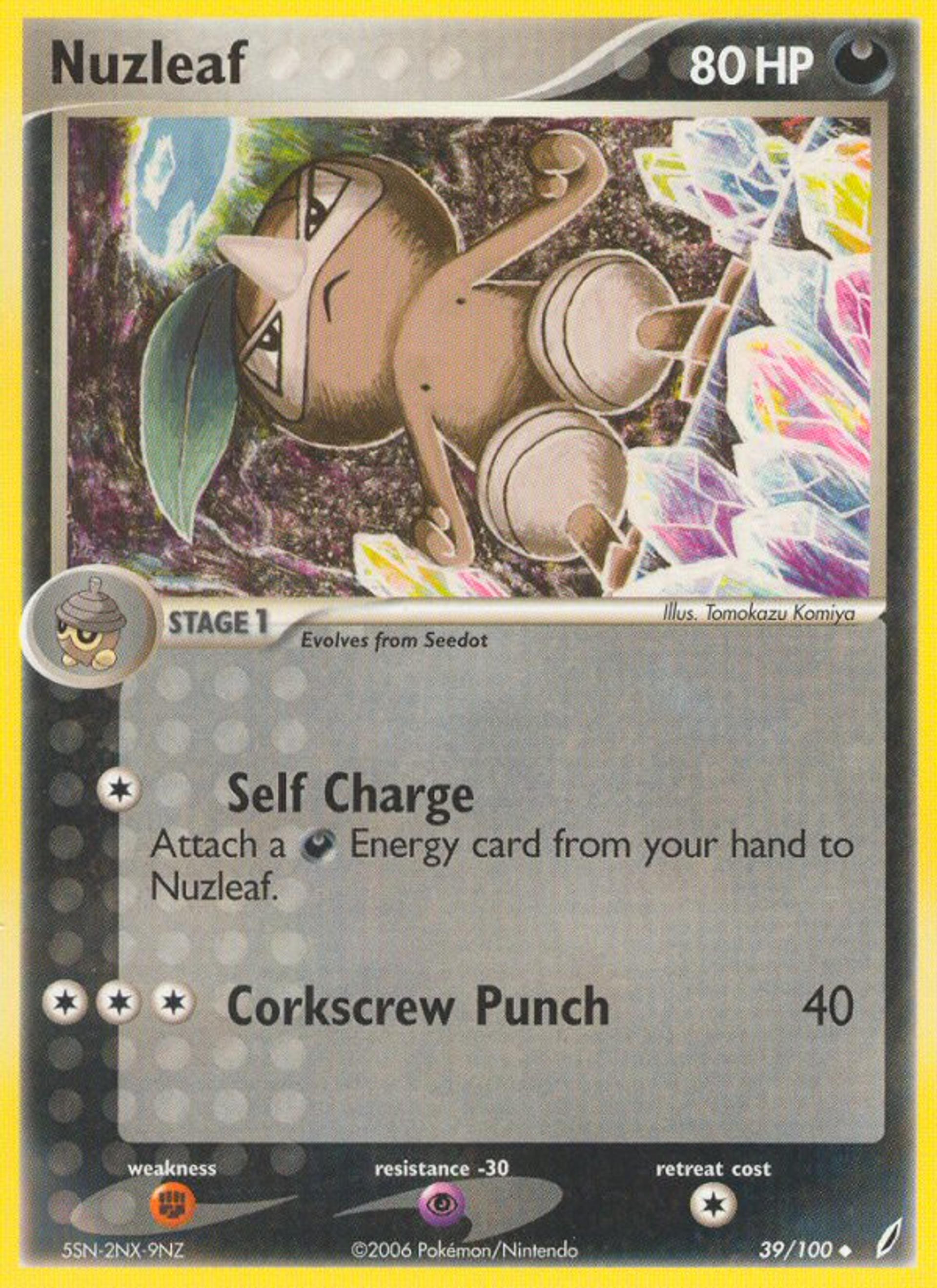 Nuzleaf — Crystal Guardians — Pokemon