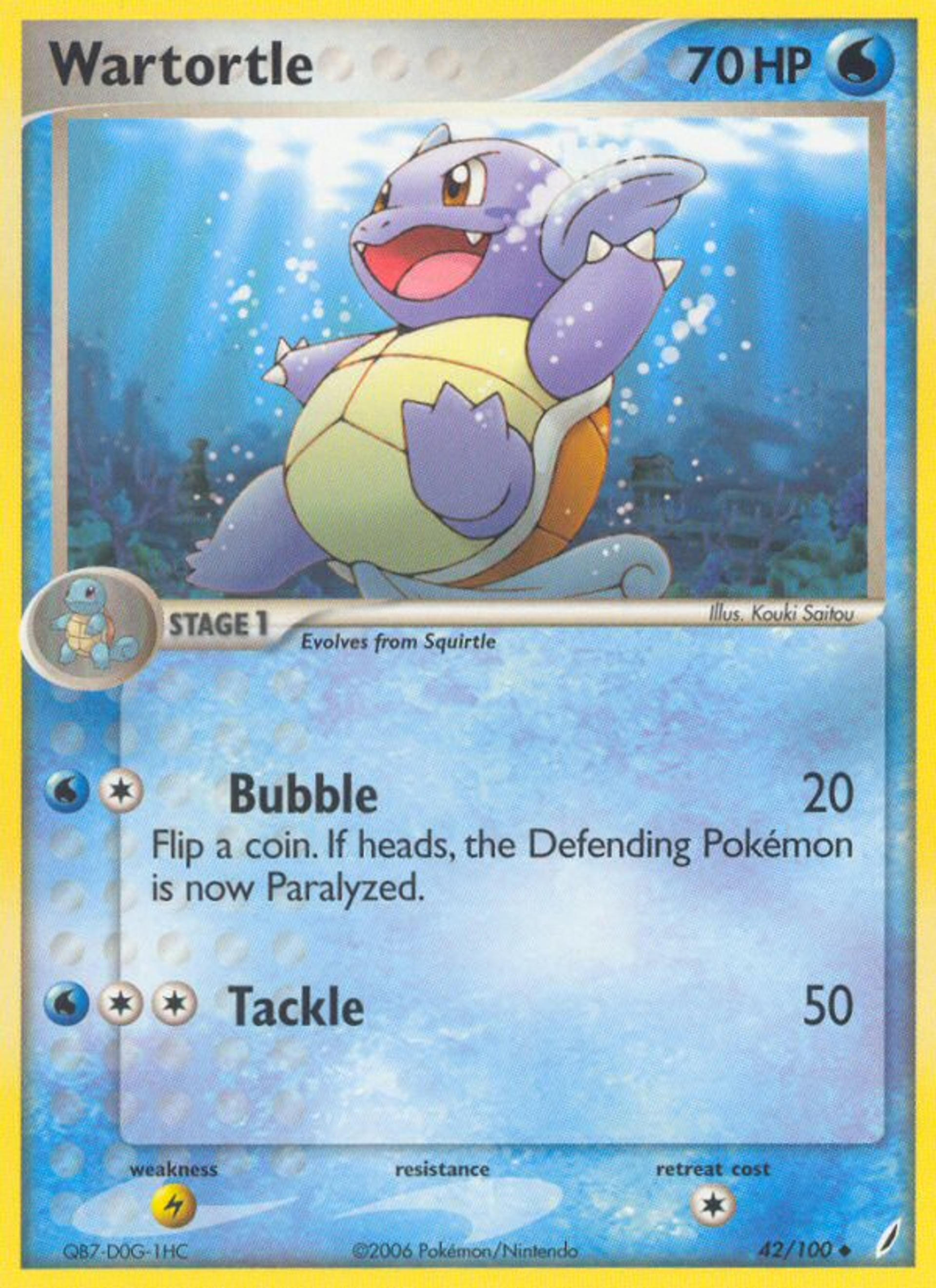 Wartortle — Crystal Guardians — Pokemon