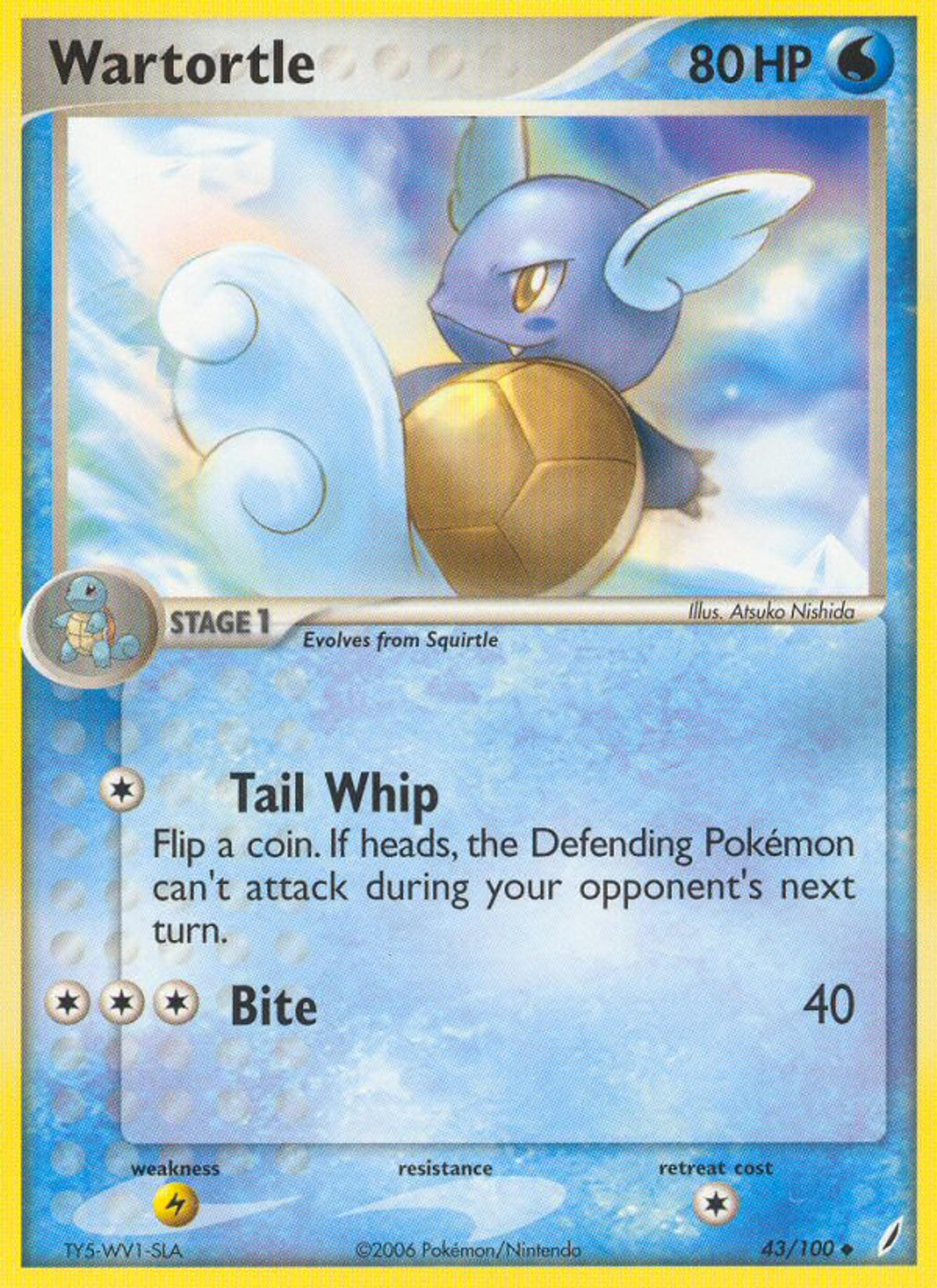 Wartortle — Crystal Guardians — Pokemon