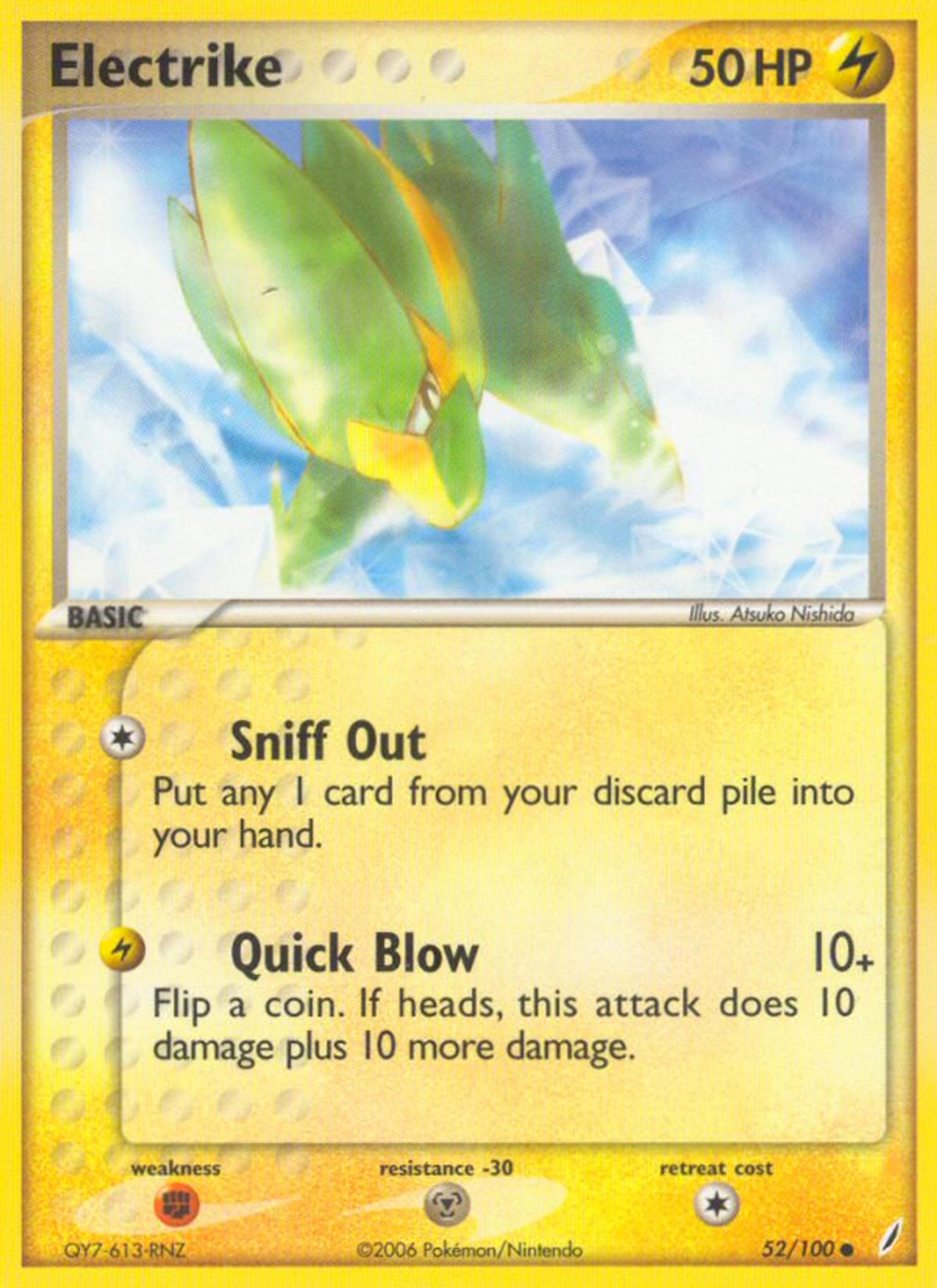 Electrike — Crystal Guardians — Pokemon