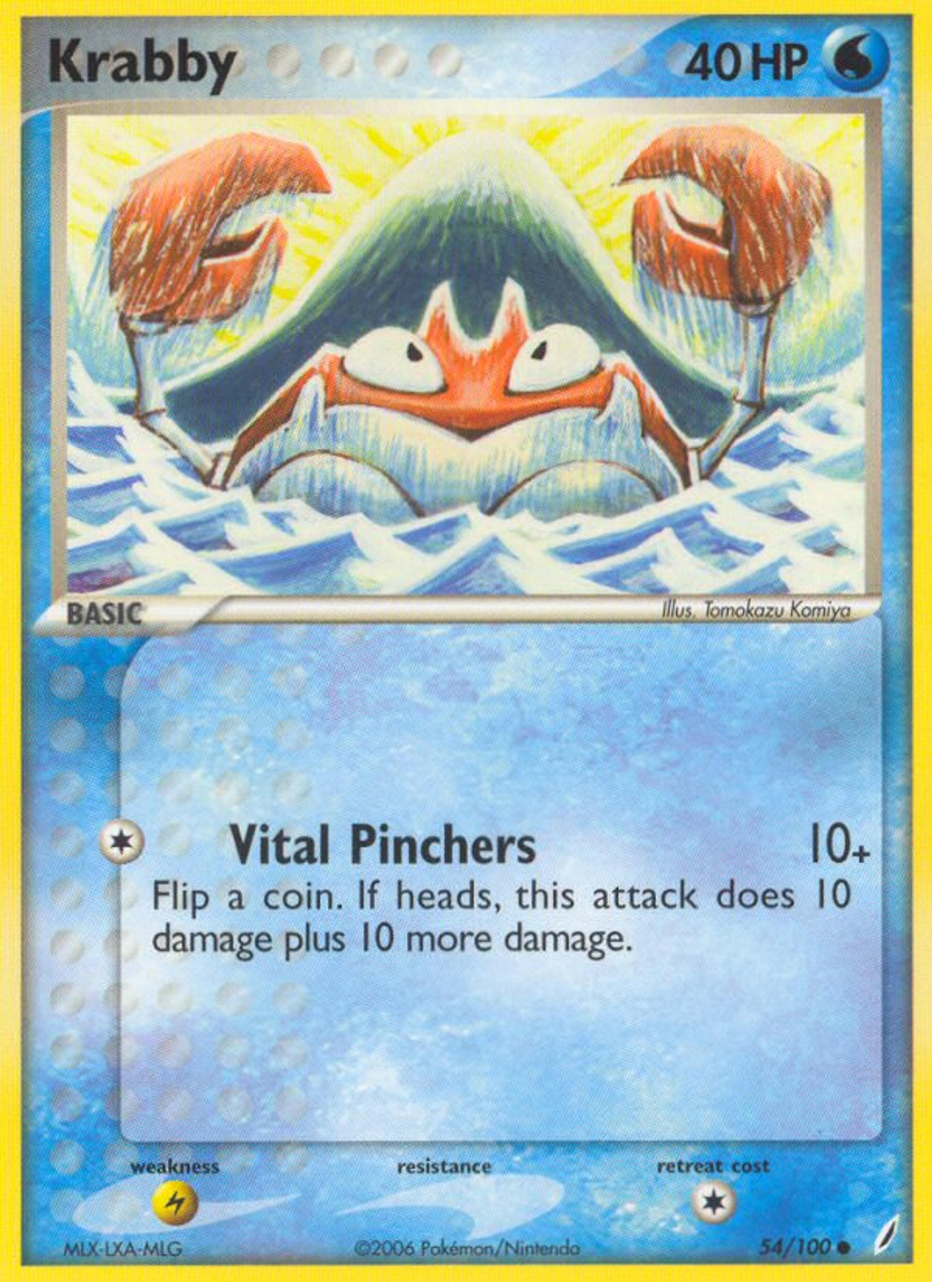 Krabby — Crystal Guardians — Pokemon