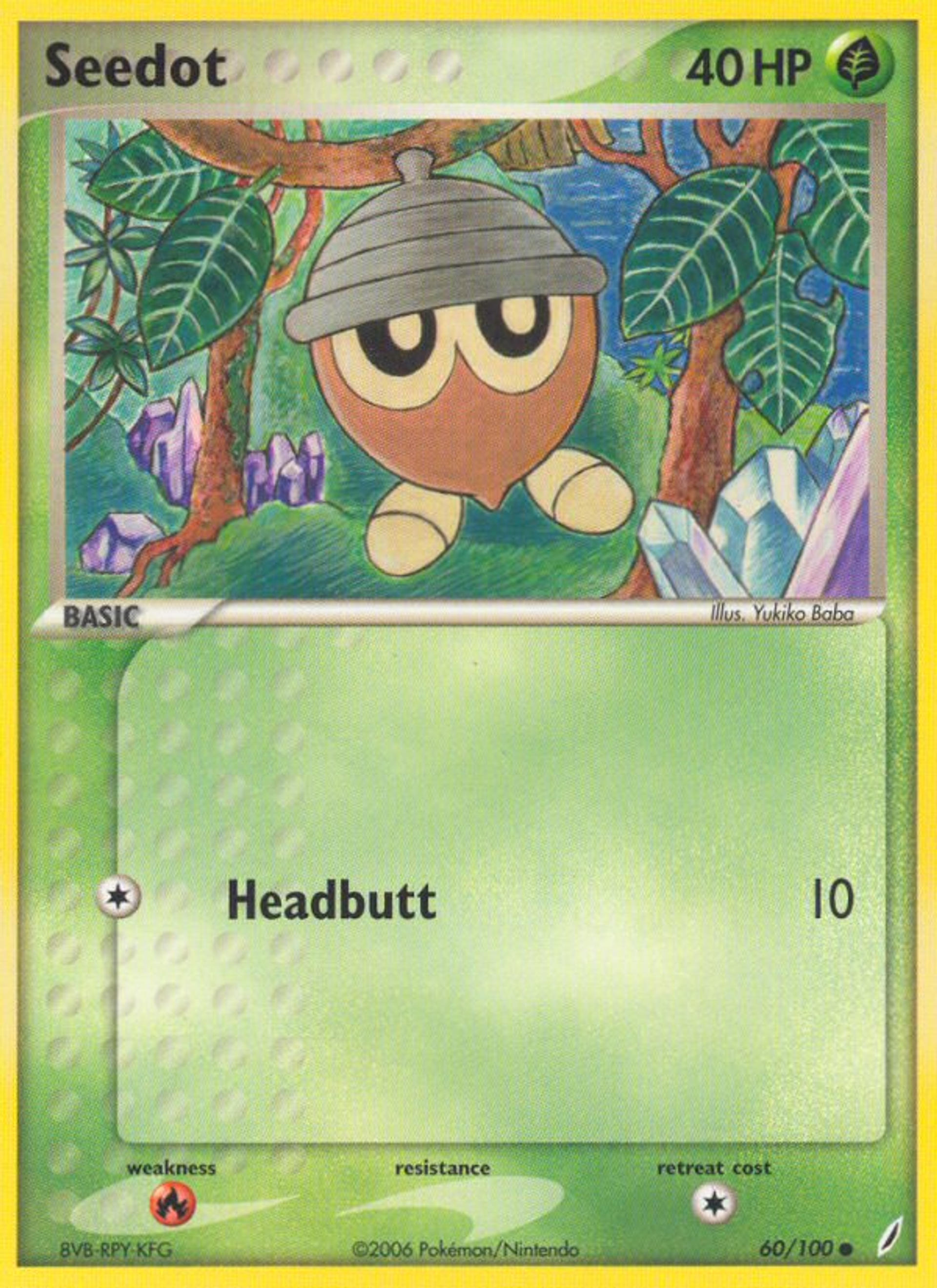 Seedot — Crystal Guardians — Pokemon