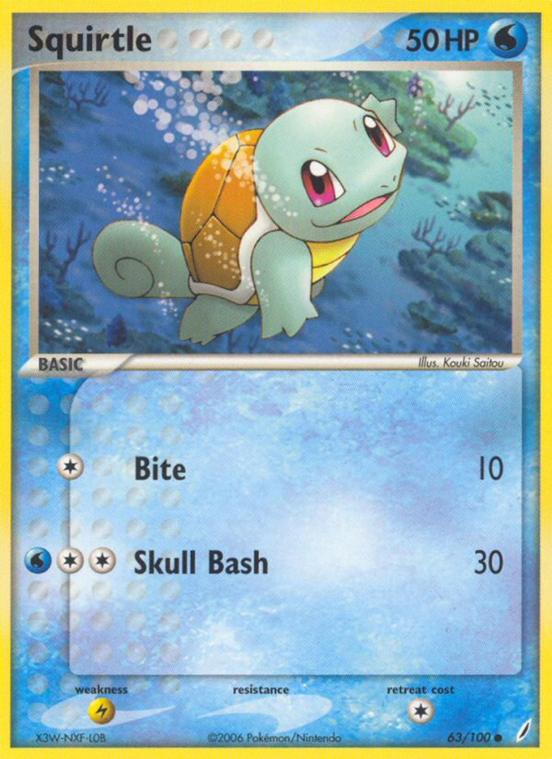 Squirtle — Crystal Guardians — Pokemon