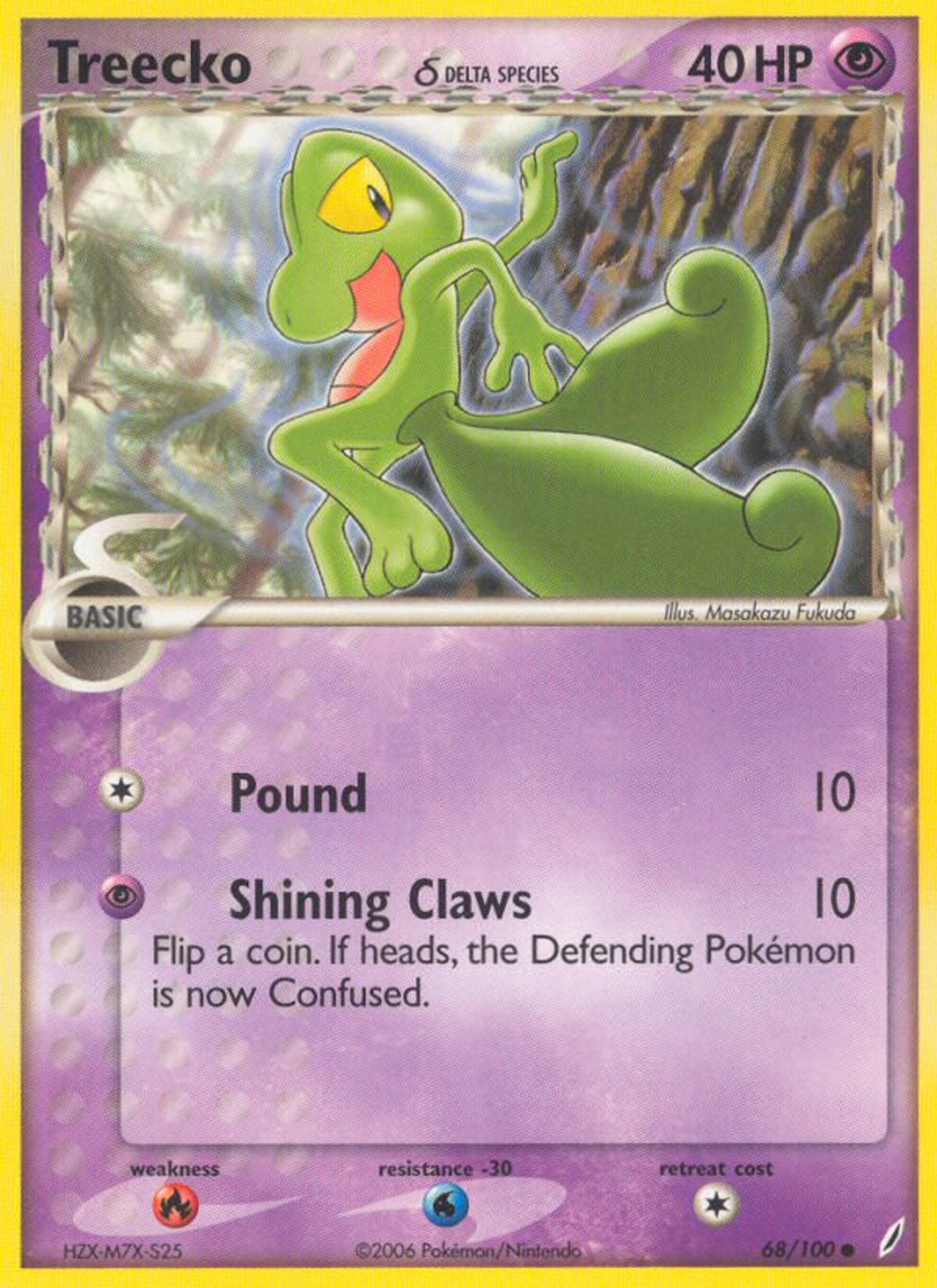 Treecko — Crystal Guardians — Pokemon