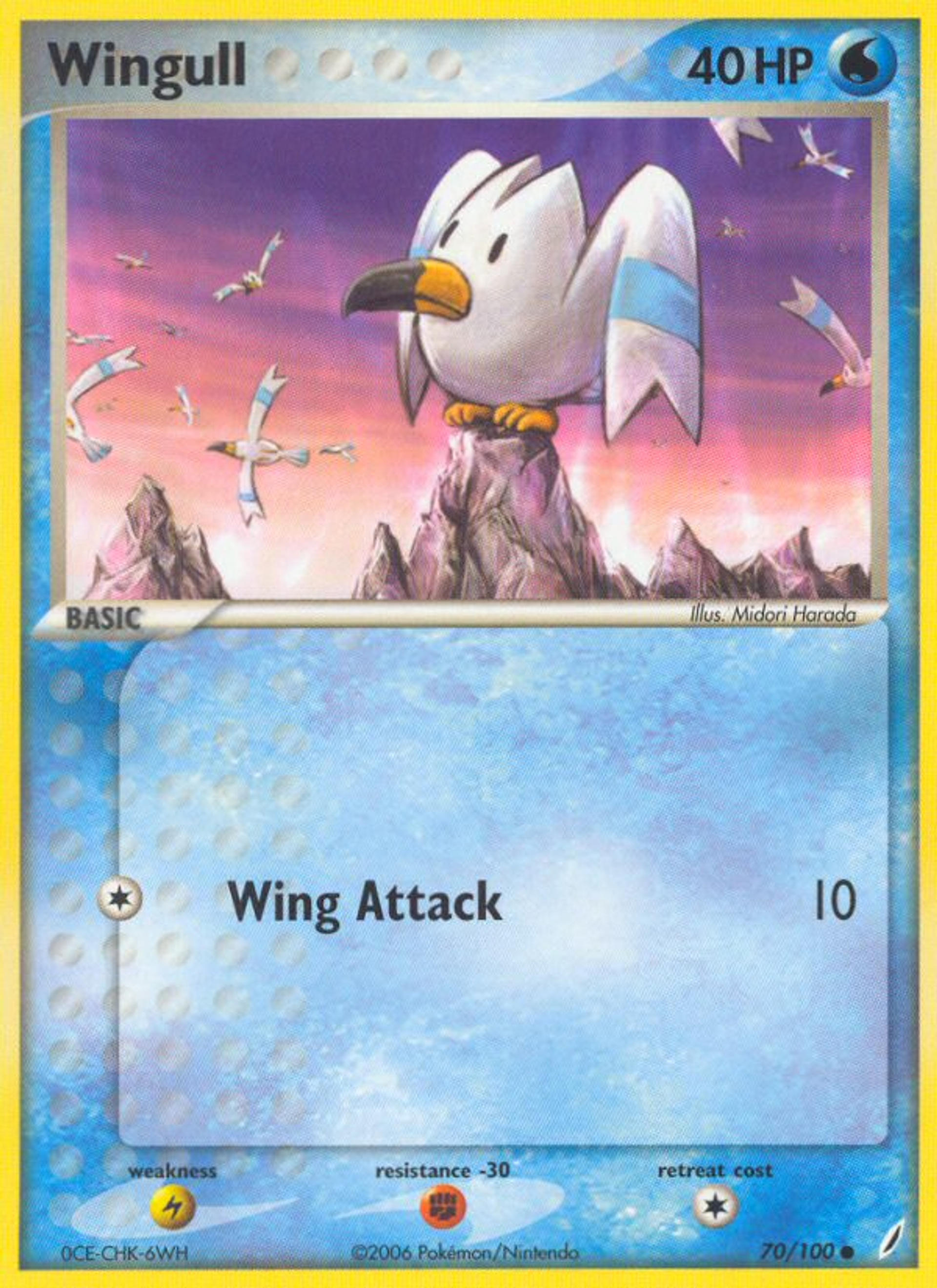 Wingull — Crystal Guardians — Pokémon