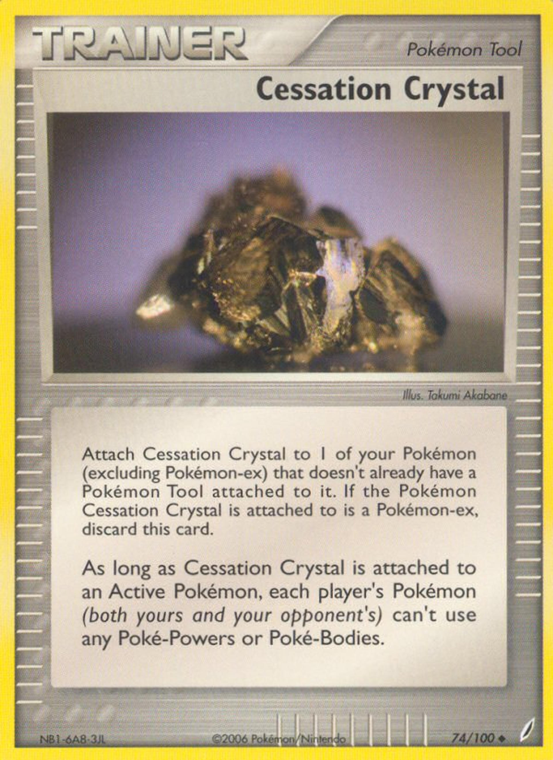 Cessation Crystal — Crystal Guardians — Pokemon