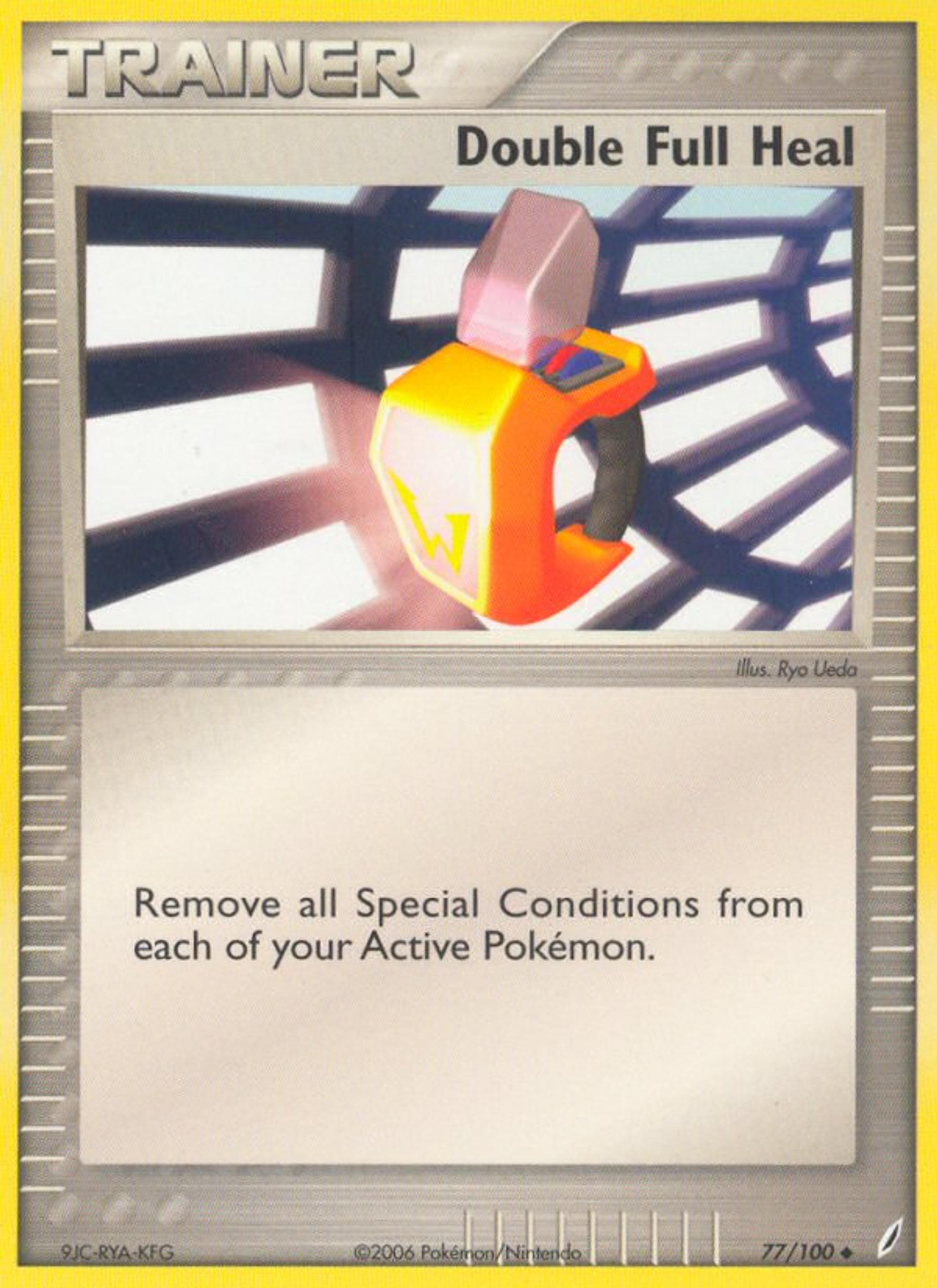 Double Full Heal — Crystal Guardians — Pokemon