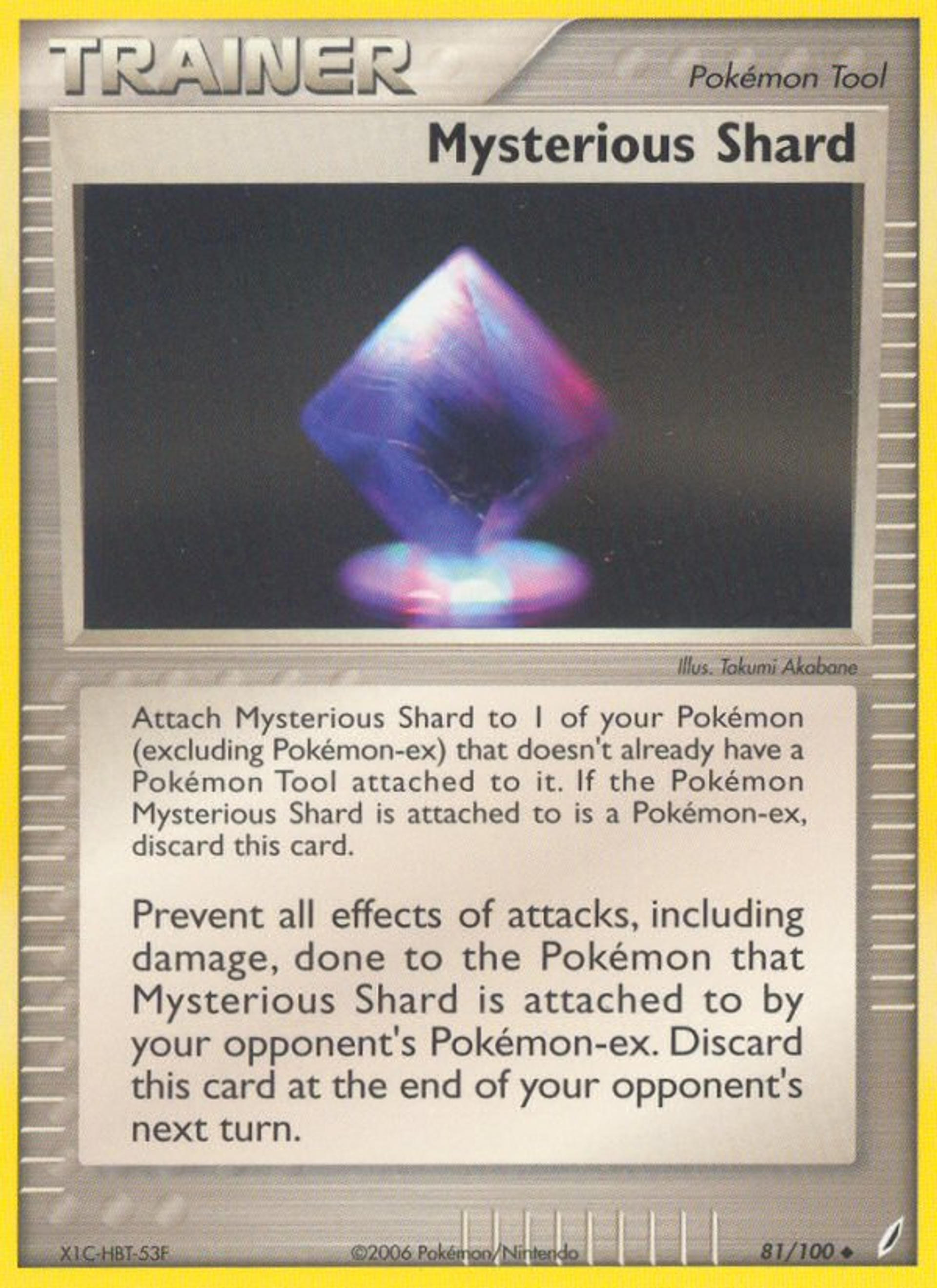 Mysterious Shard — Crystal Guardians — Pokemon