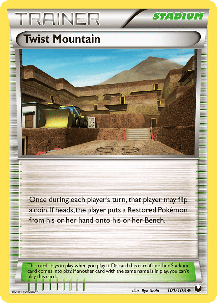 Twist Mountain — Dark Explorers — Pokemon