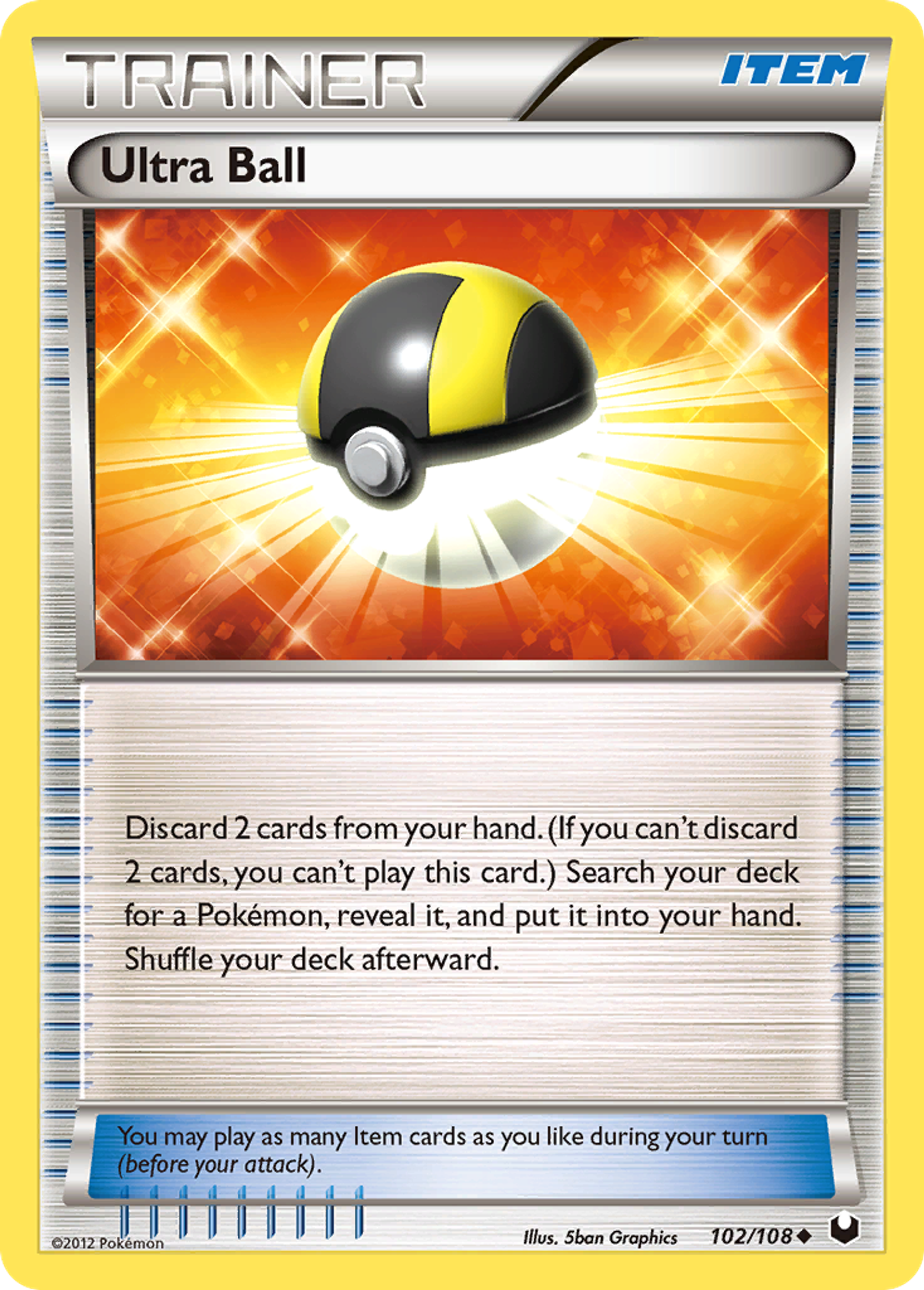 Ultra Ball — Dark Explorers — Pokemon
