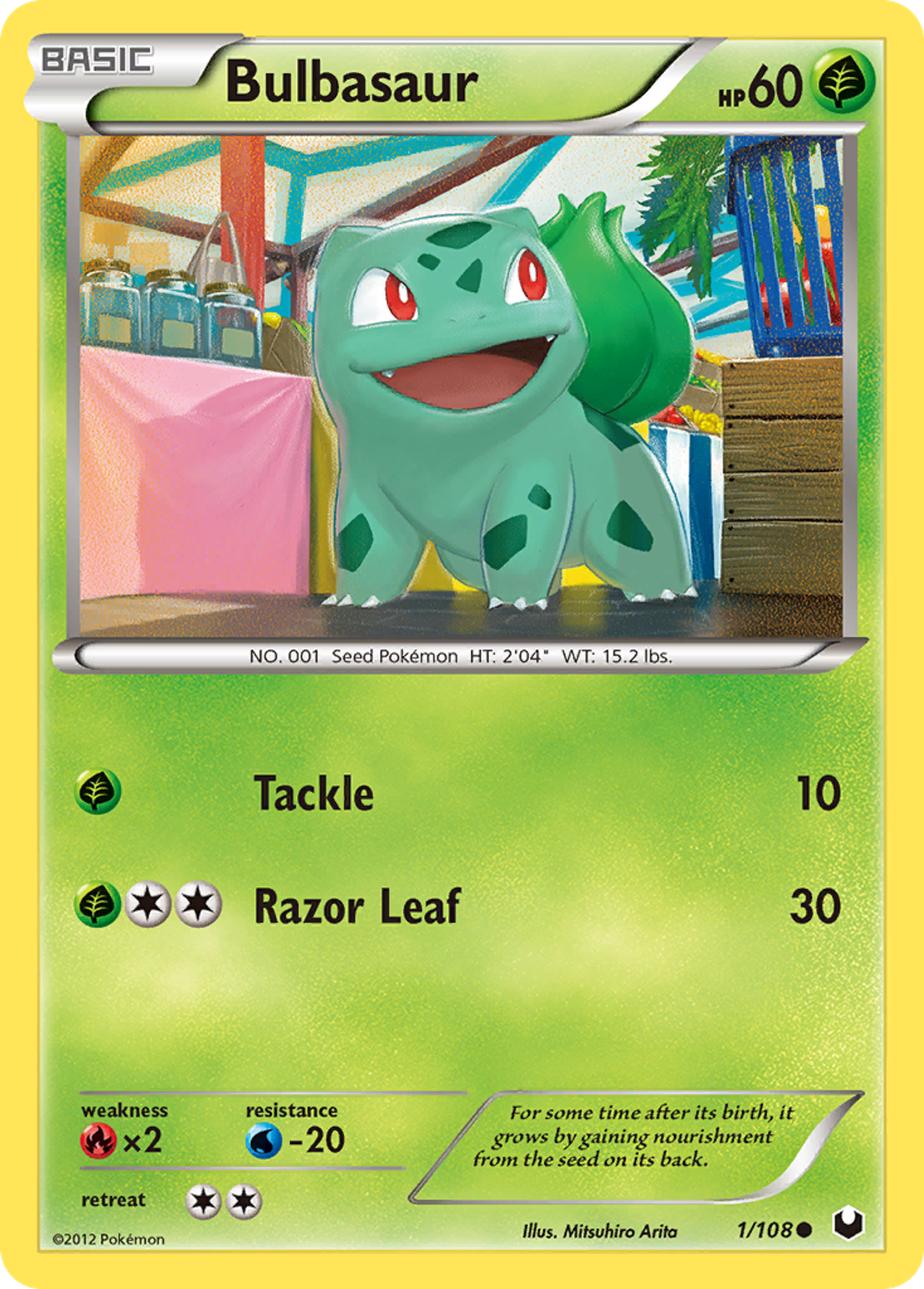 Bulbasaur — Dark Explorers — Pokemon