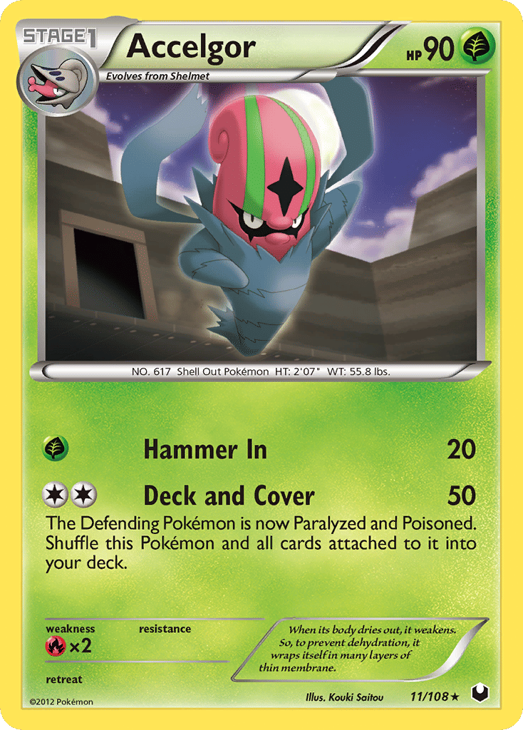 Accelgor — Dark Explorers — Pokemon