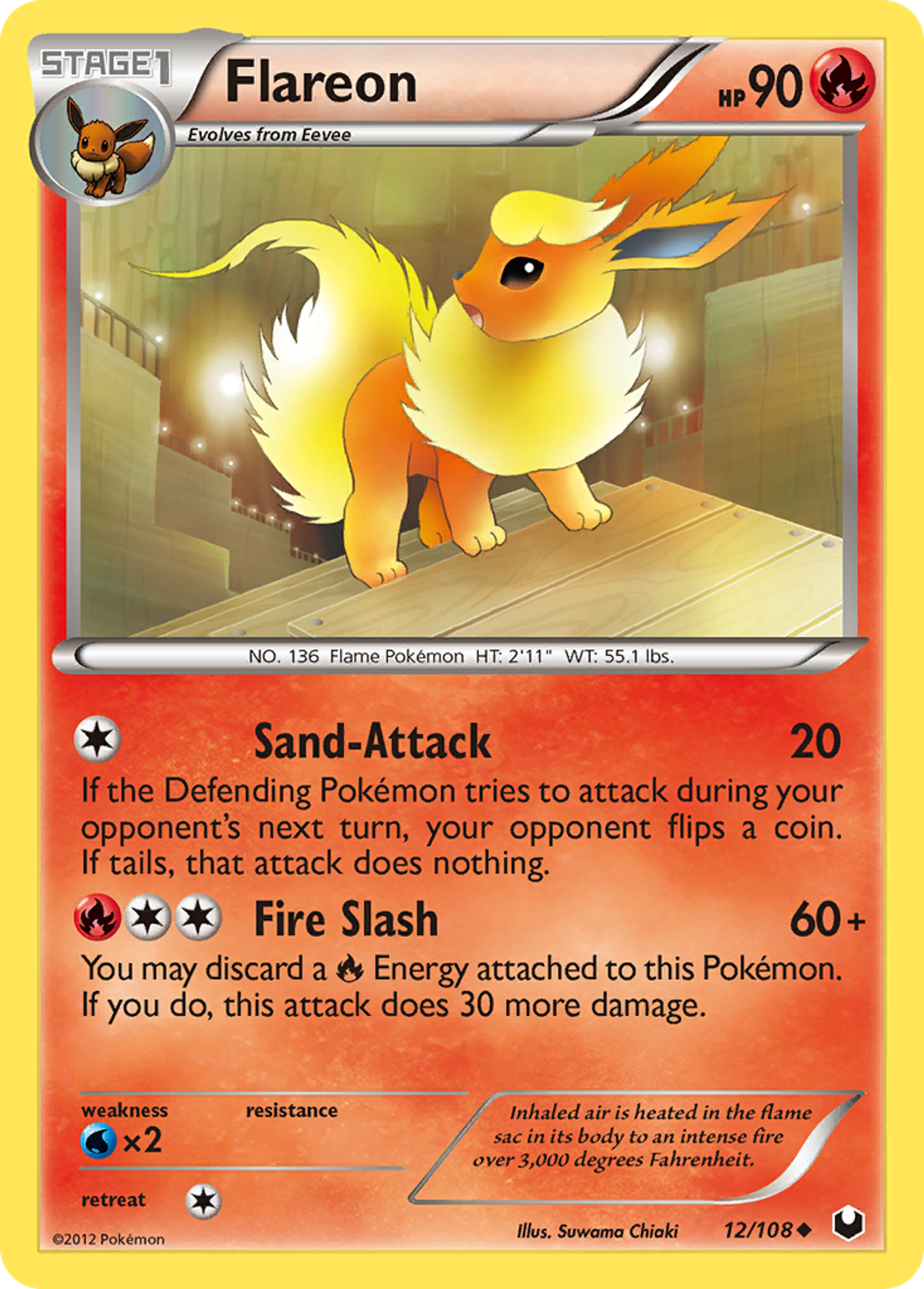 Pyroli — Dark Explorers — Pokémon