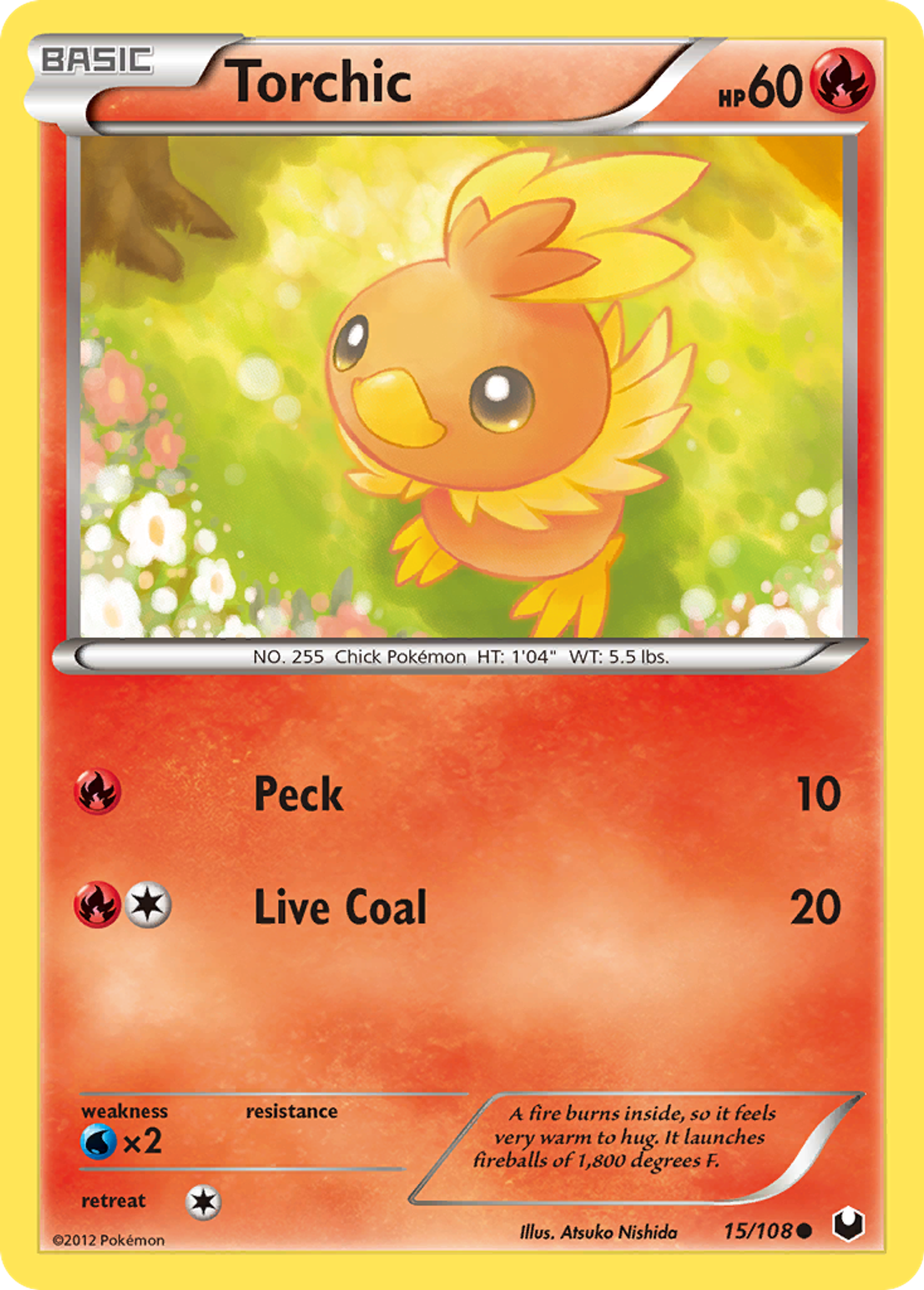 Torchic — Dark Explorers — Pokemon