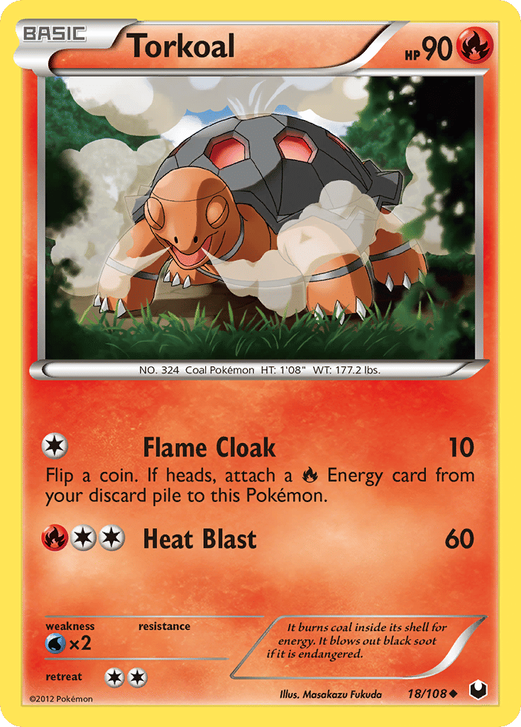 Torkoal — Dark Explorers — Pokemon