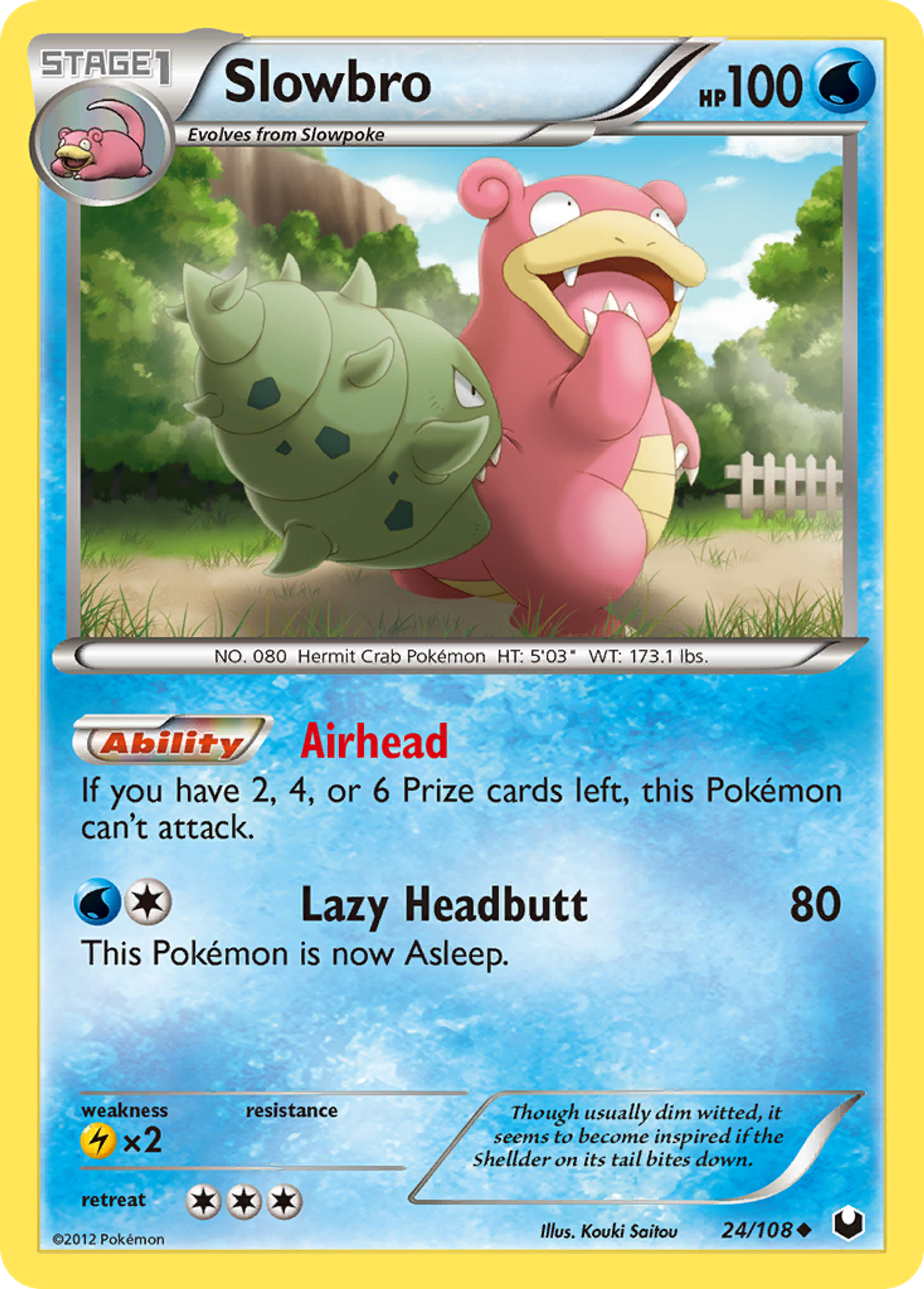 Slowbro — Dark Explorers — Pokemon