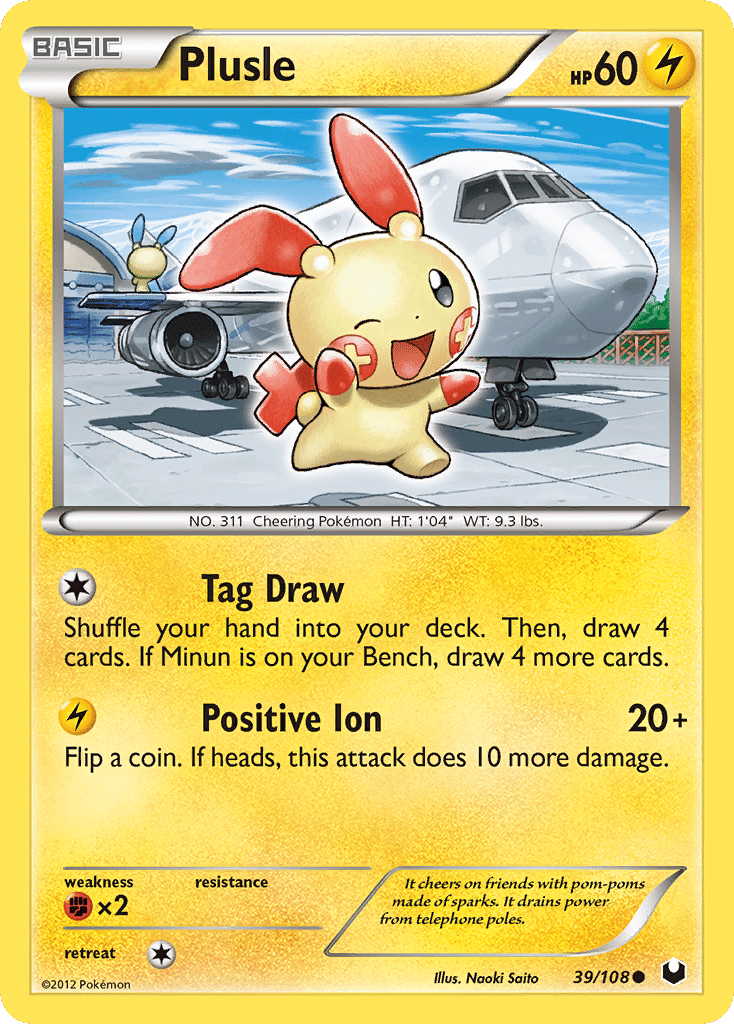 Plusle — Dark Explorers — Pokemon