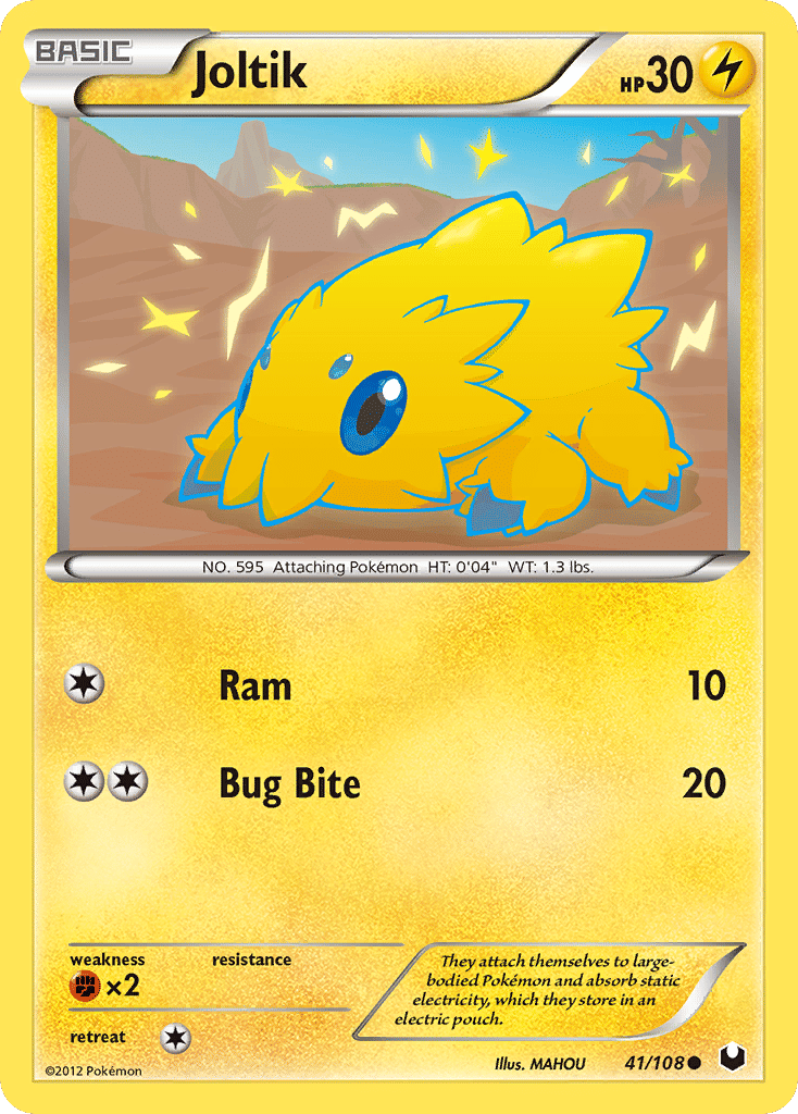 Joltik — Dark Explorers — Pokemon