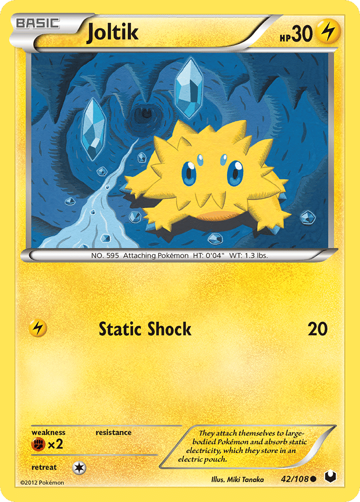 Joltik — Dark Explorers — Pokemon