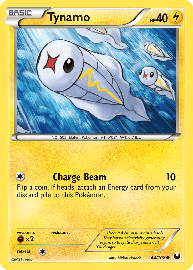Tynamo — Dark Explorers — Pokemon