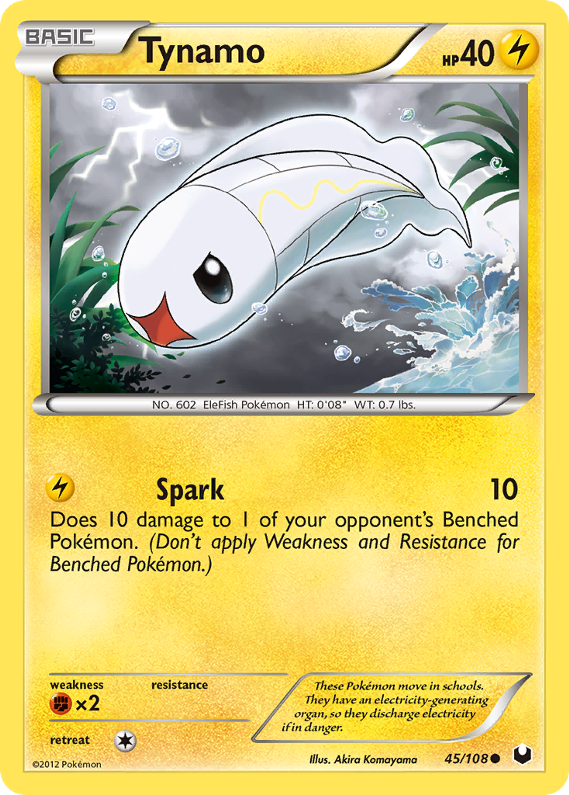 Anchwatt — Dark Explorers — Pokemon