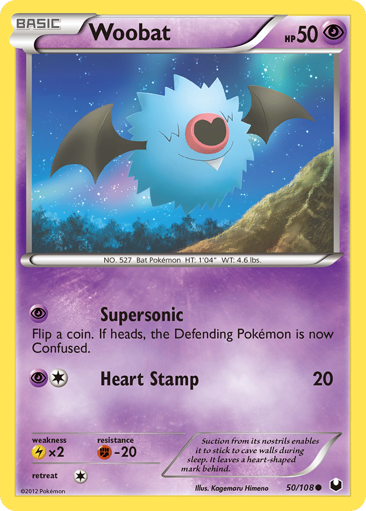 Woobat — Dark Explorers — Pokemon