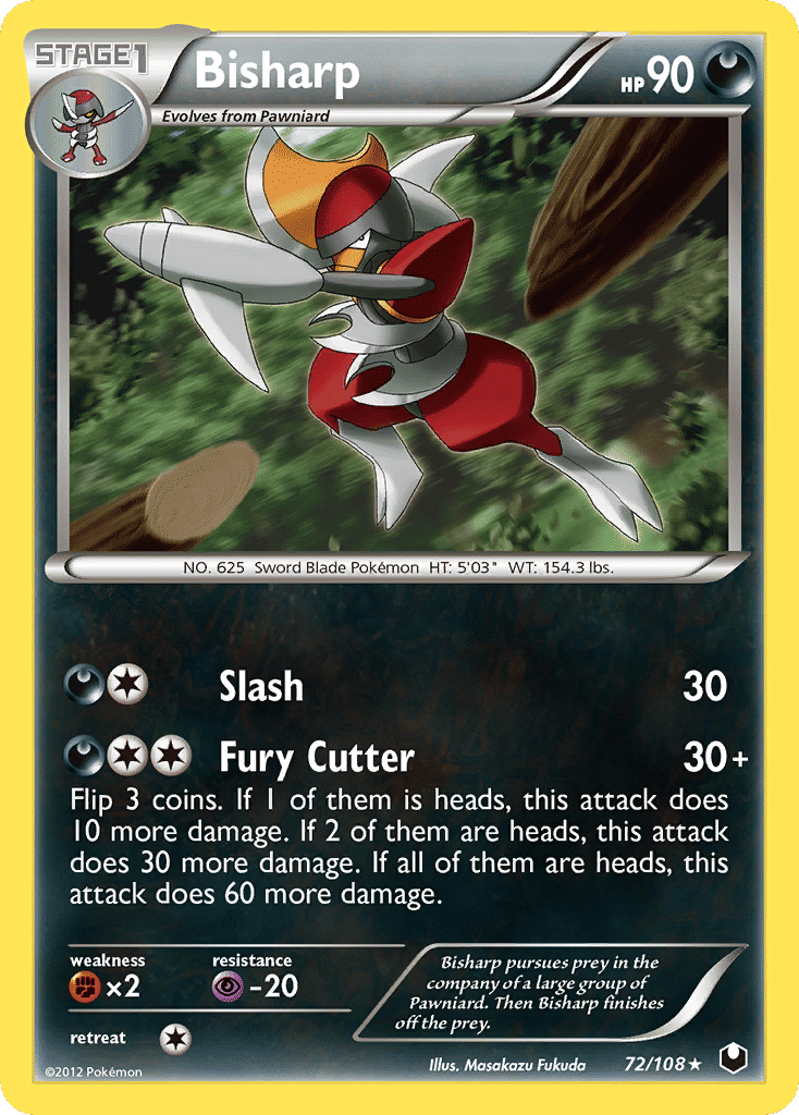 Bisharp — Dark Explorers — Pokemon
