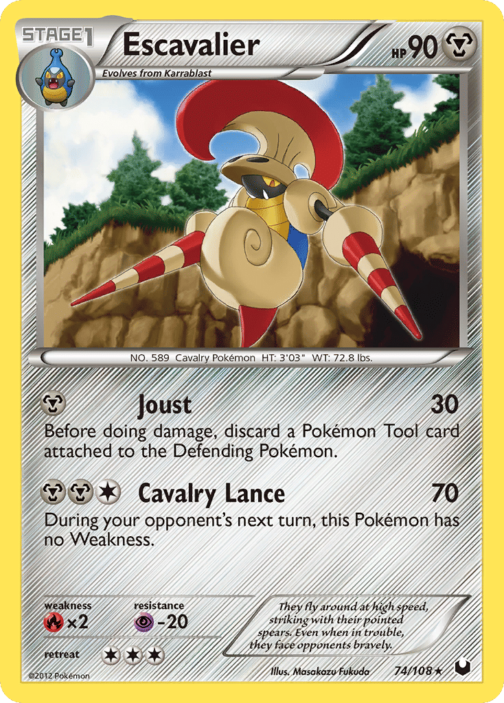 Escavalier — Dark Explorers — Pokemon