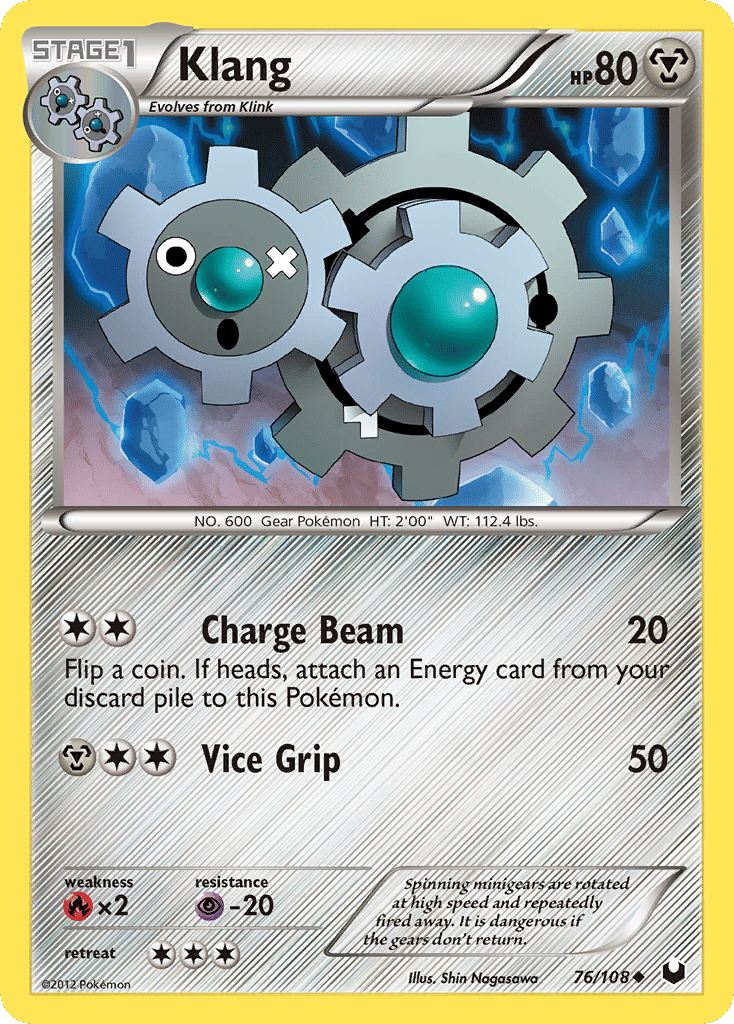 Klang — Dark Explorers — Pokemon