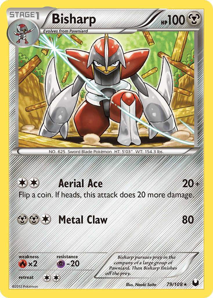Bisharp — Dark Explorers — Pokemon