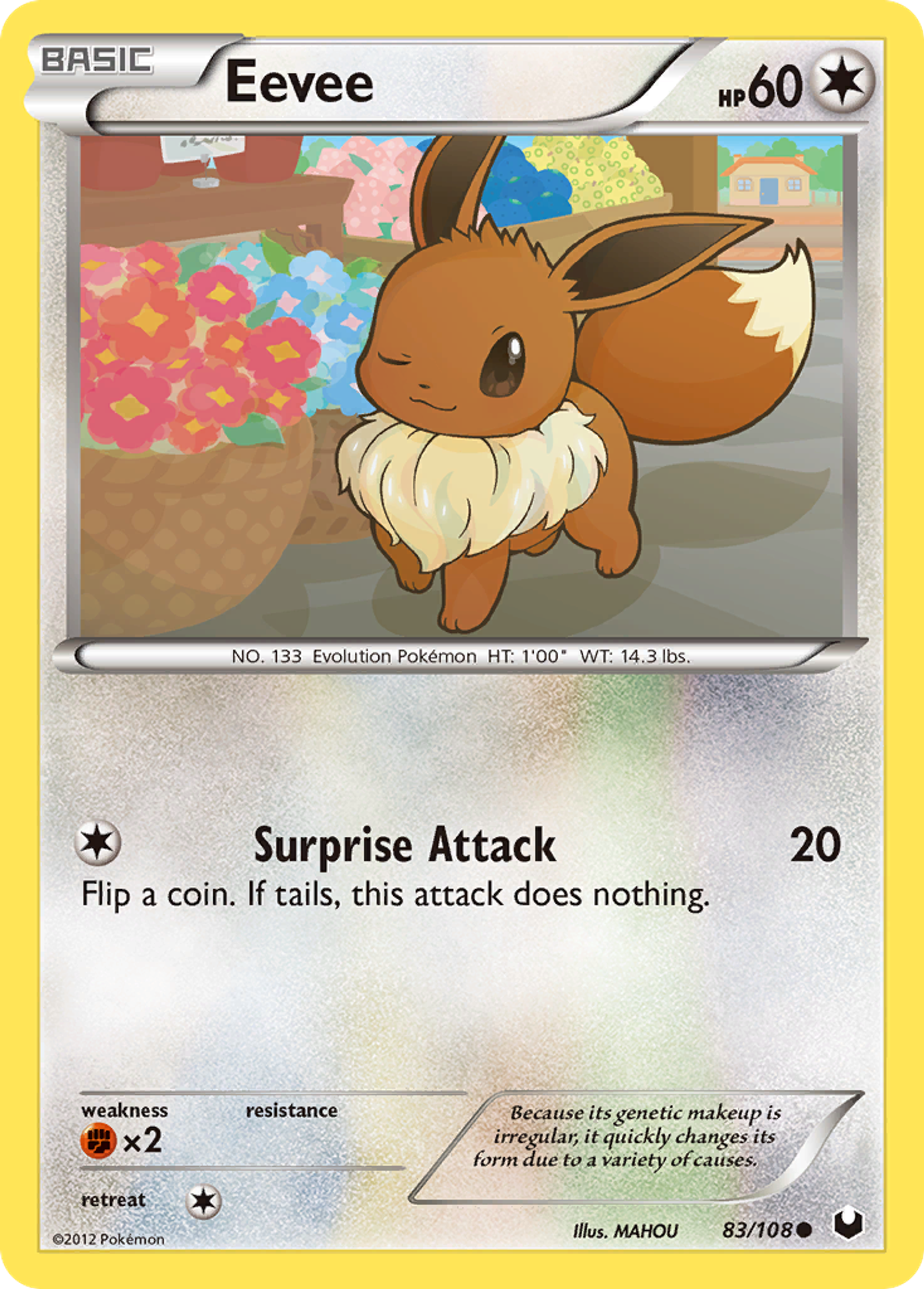 Évoli — Dark Explorers — Pokemon