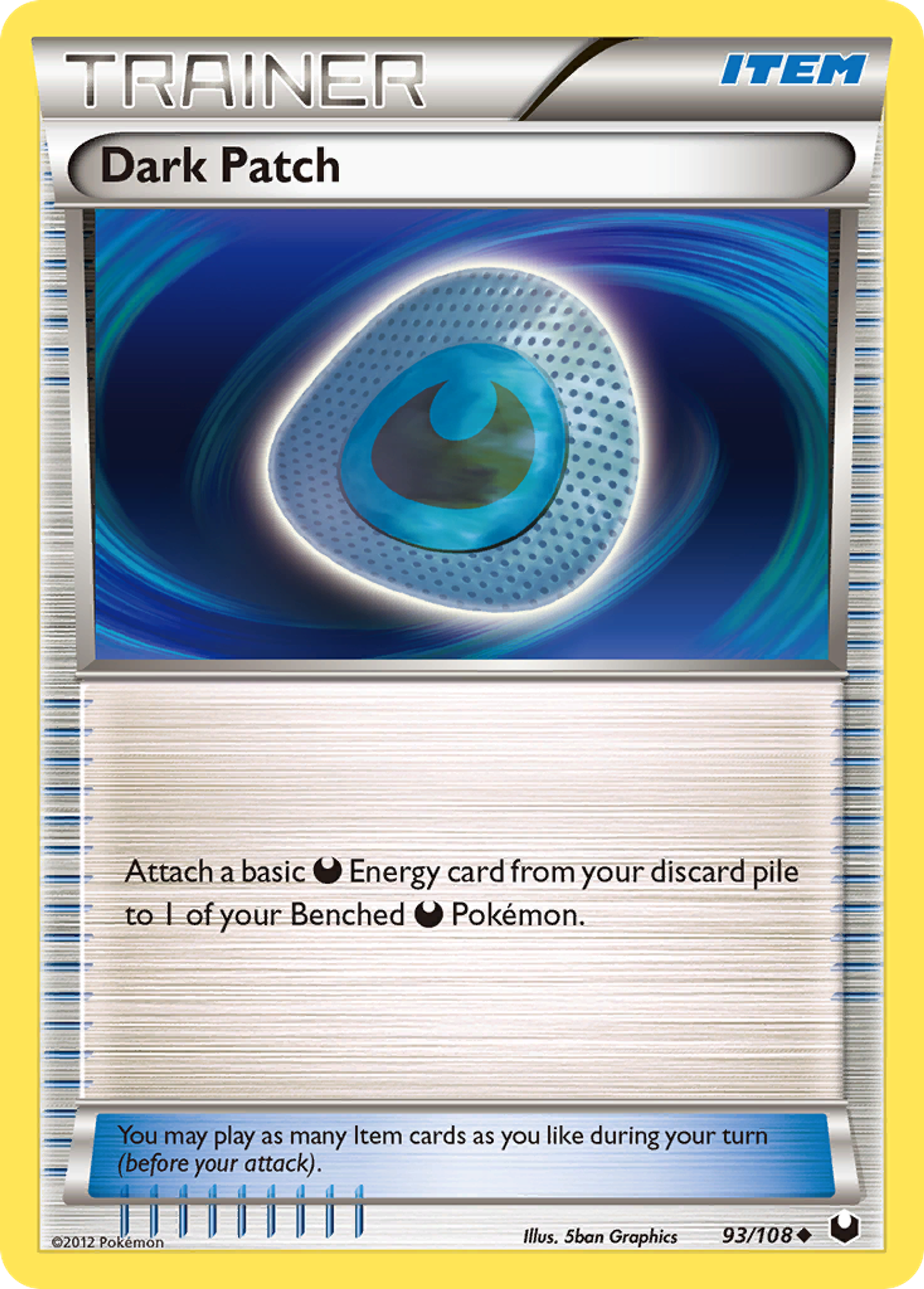 Fortifiant Obscur — Dark Explorers — Pokemon
