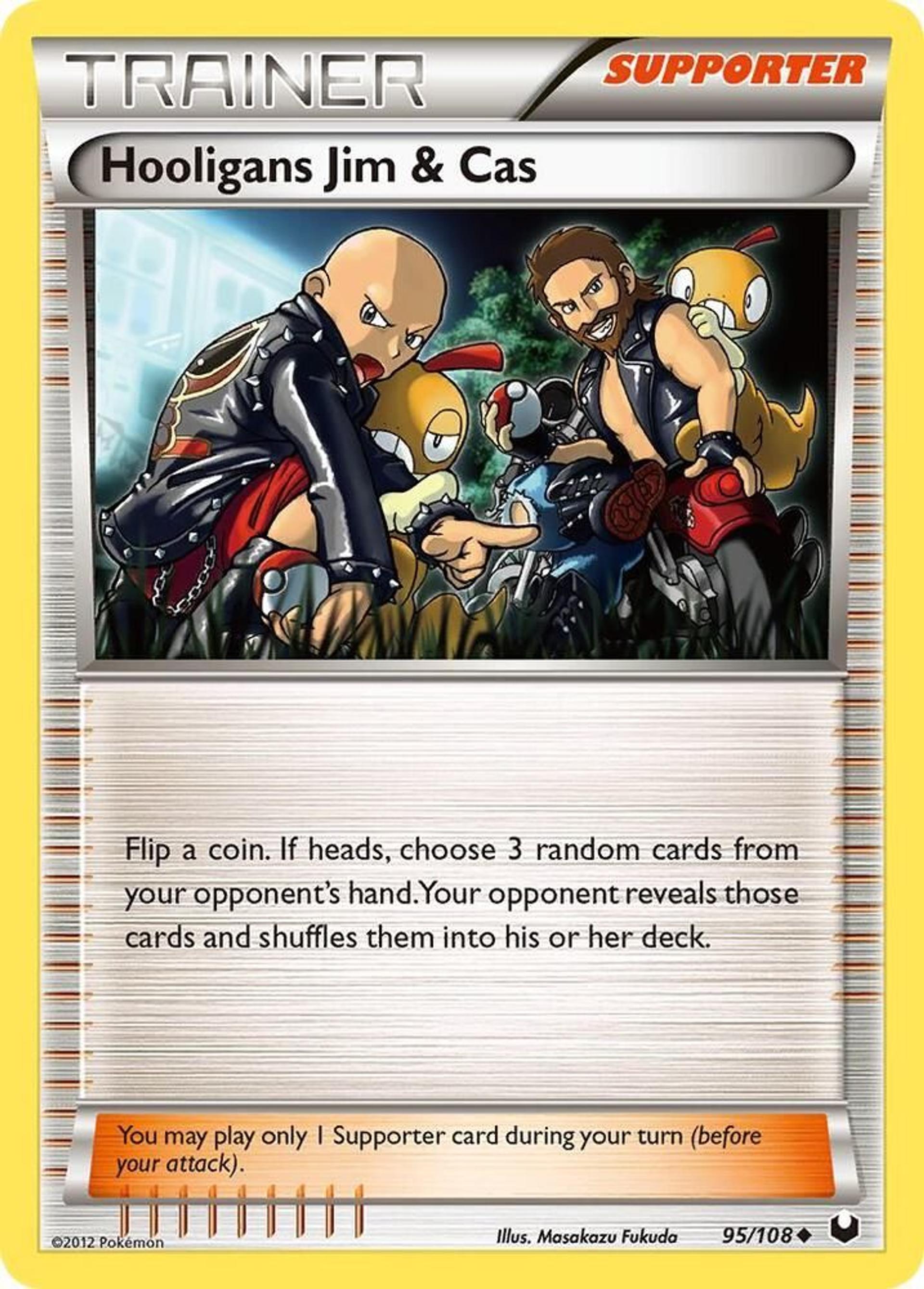 Loubards Pit & Paul — Dark Explorers — Pokemon
