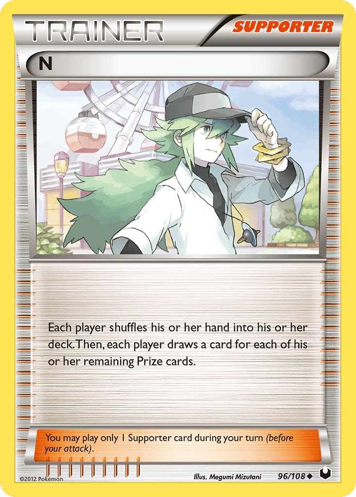 N — Dark Explorers — Pokemon