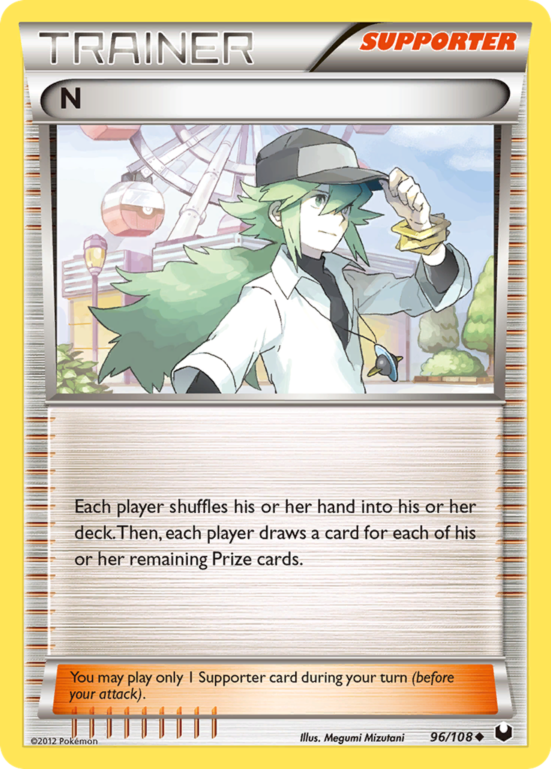 N — Dark Explorers — Pokemon
