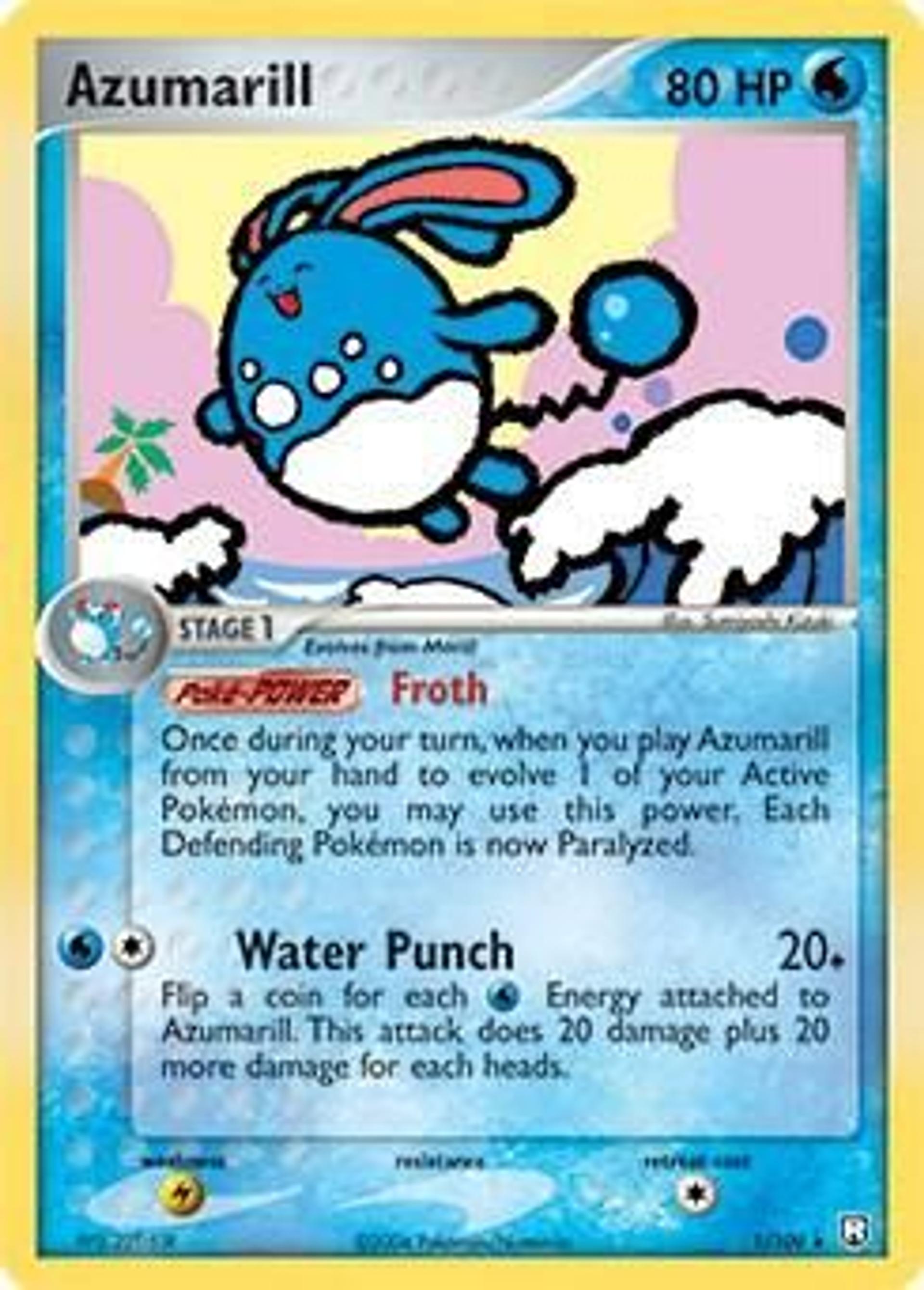 Azumarill — Deck Exclusives — Pokemon