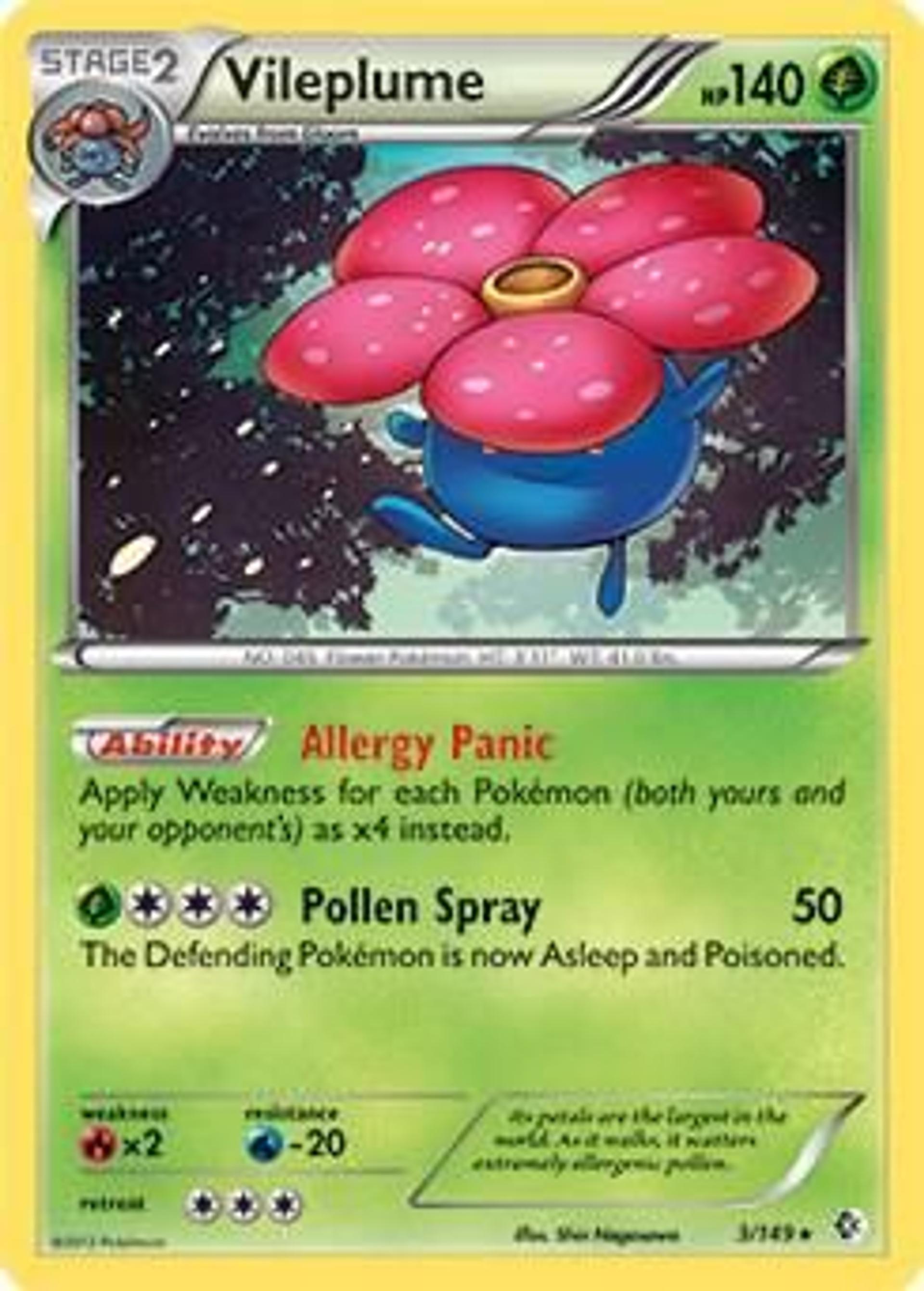 Vileplume — Deck Exclusives — Pokemon