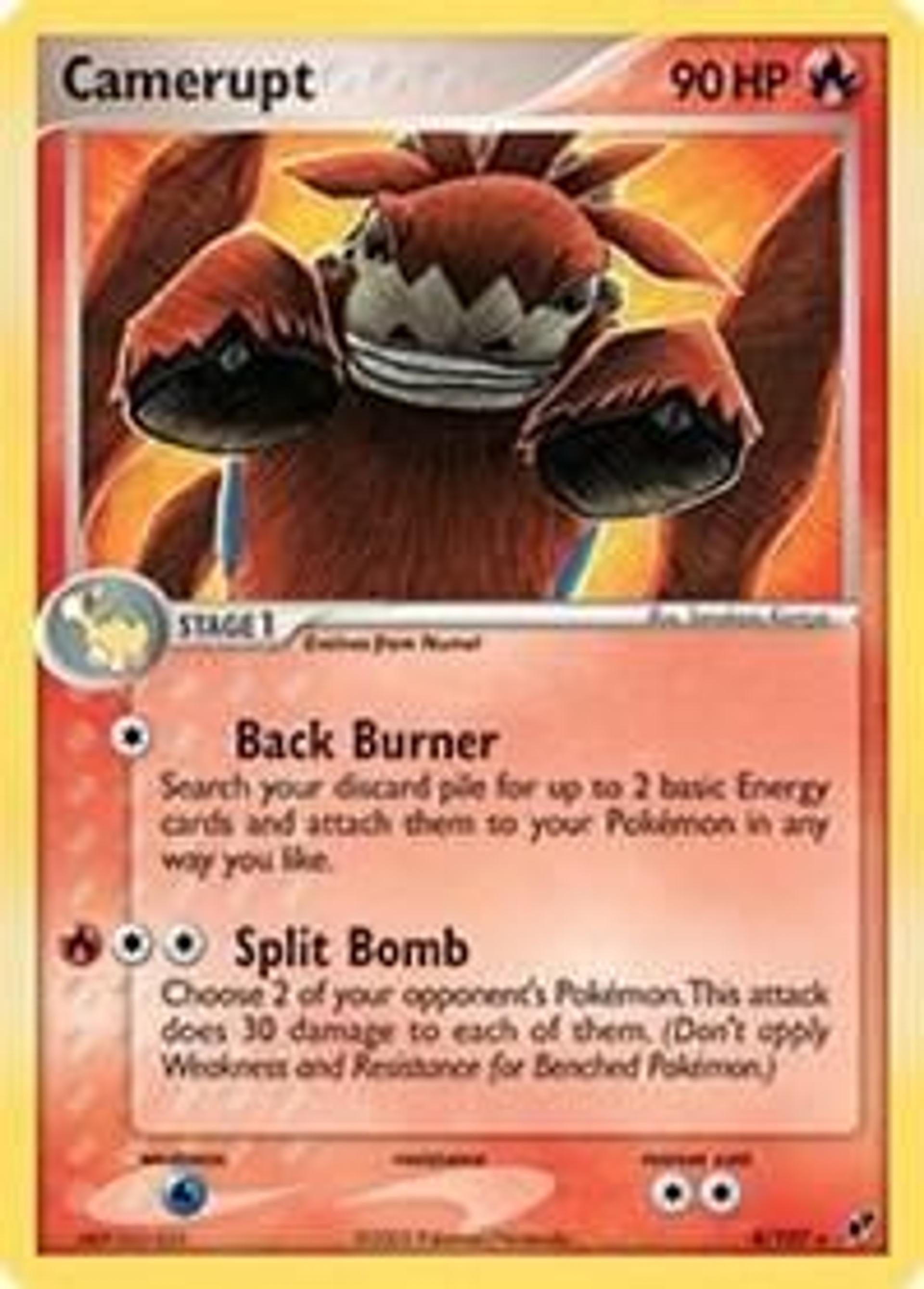 Camerupt — Deck Exclusives — Pokemon