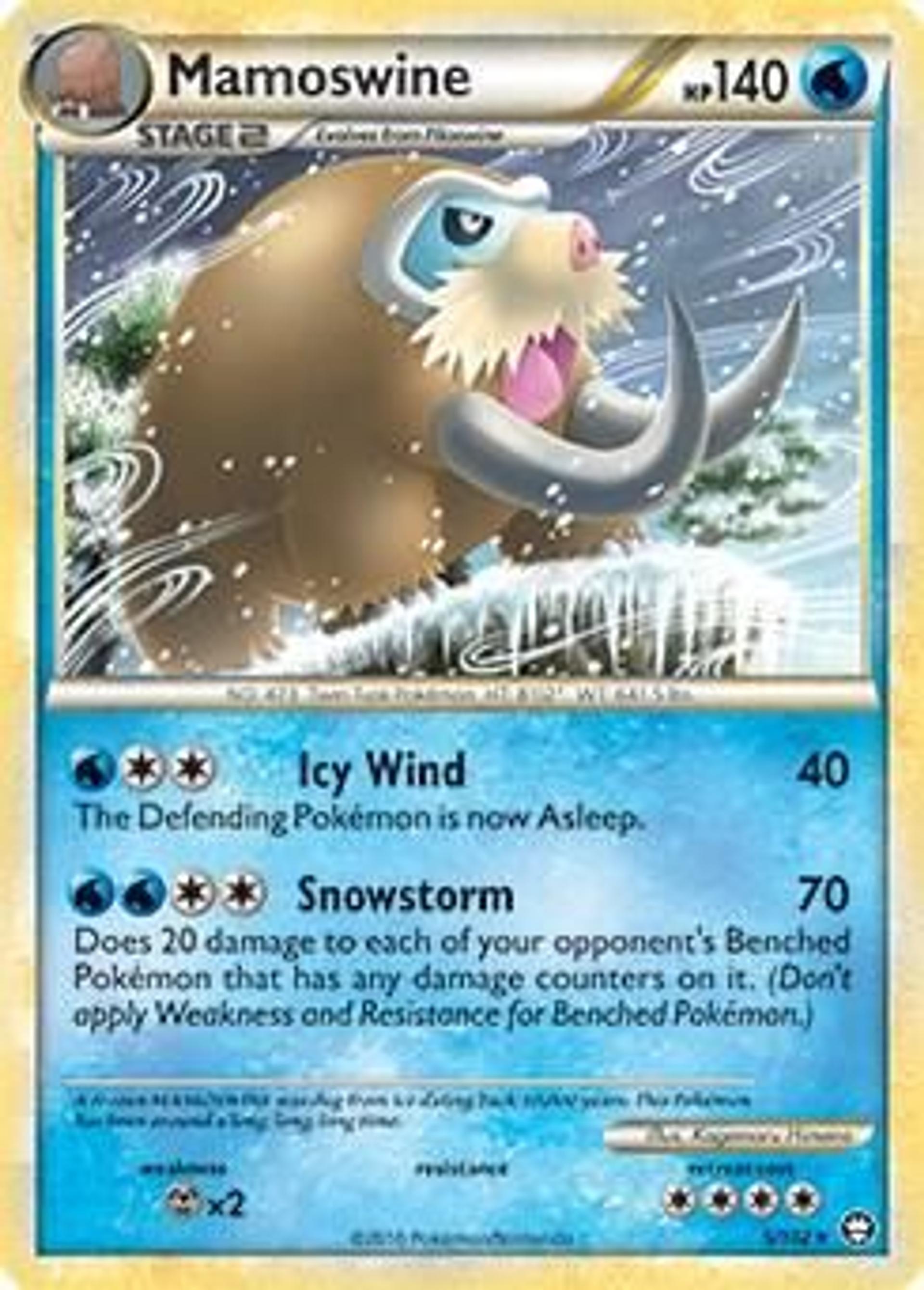Mamoswine — Deck Exclusives — Pokemon