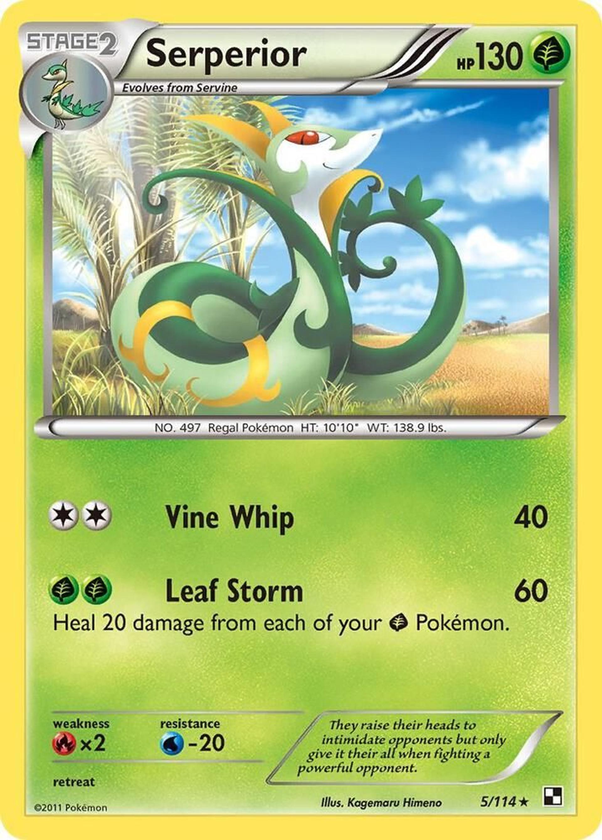 Serperior — Deck Exclusives — Pokemon