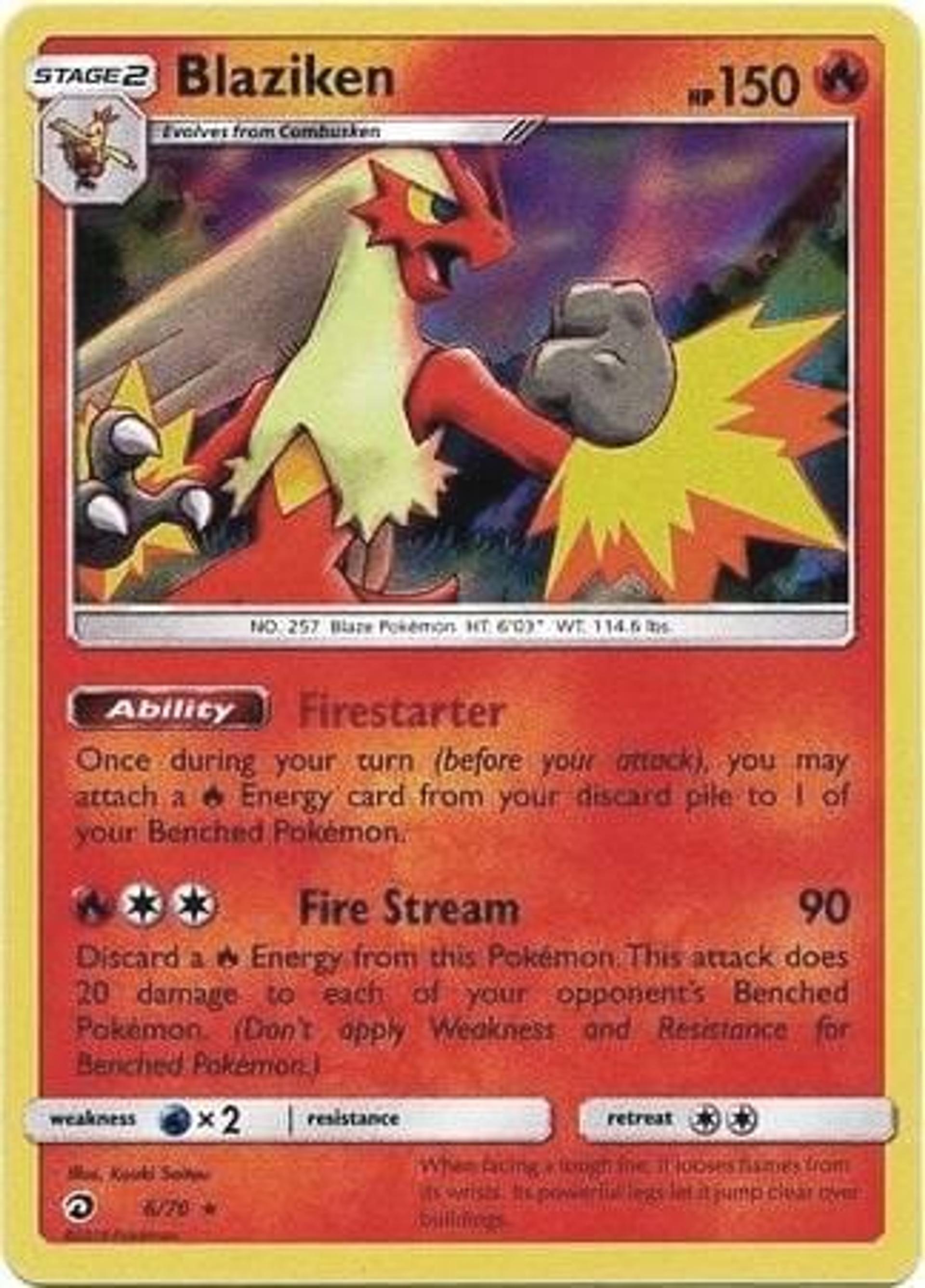 Blaziken — Deck Exclusives — Pokemon