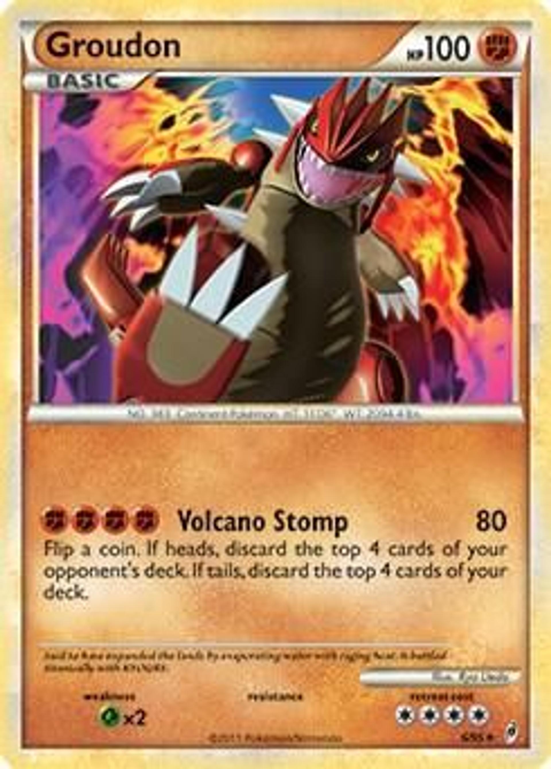 Groudon — Deck Exclusives — Pokemon